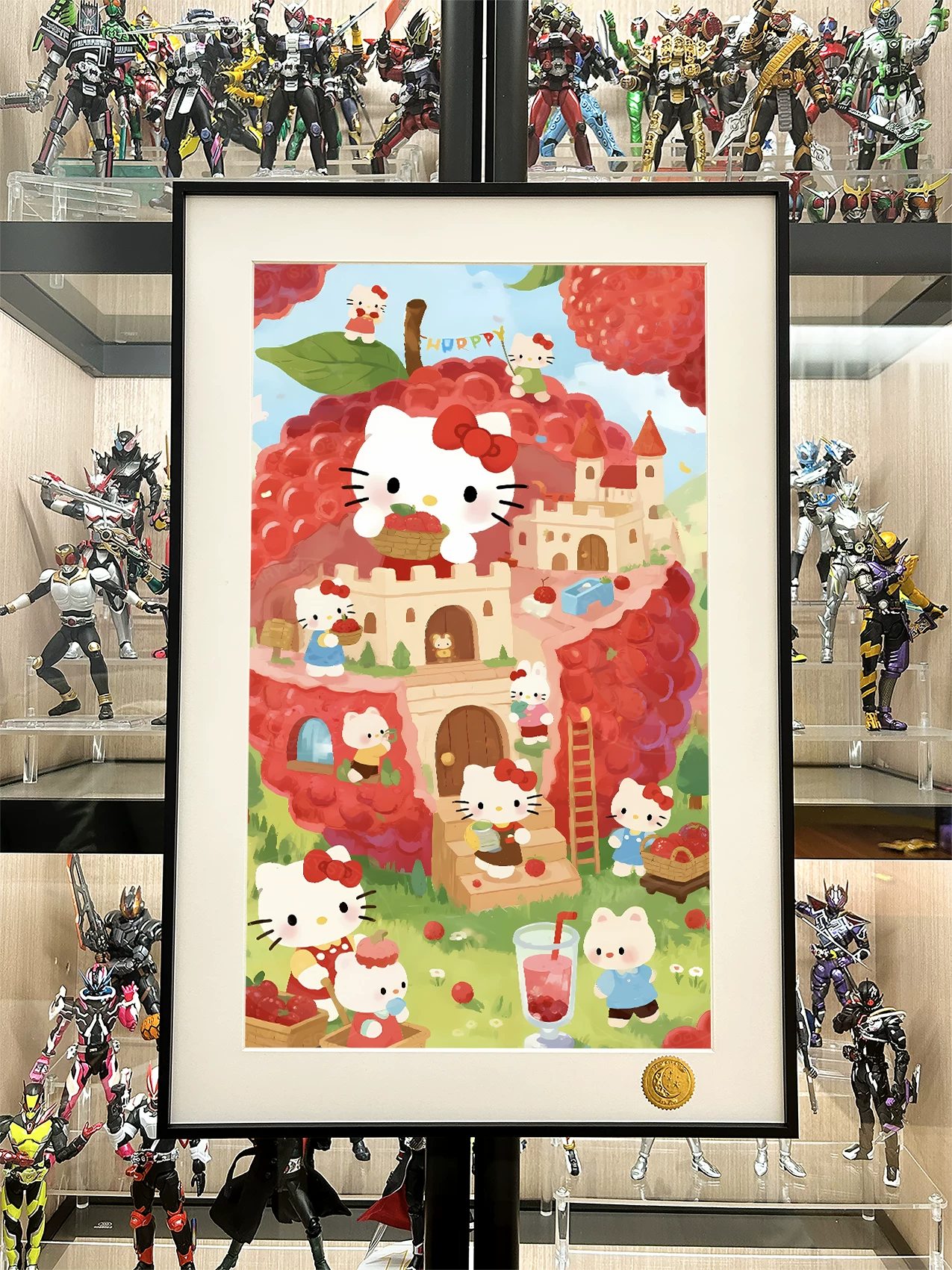 【Pre-sale】Decorative Painting of Lychee-Hello Kitty-XingKong Studio
