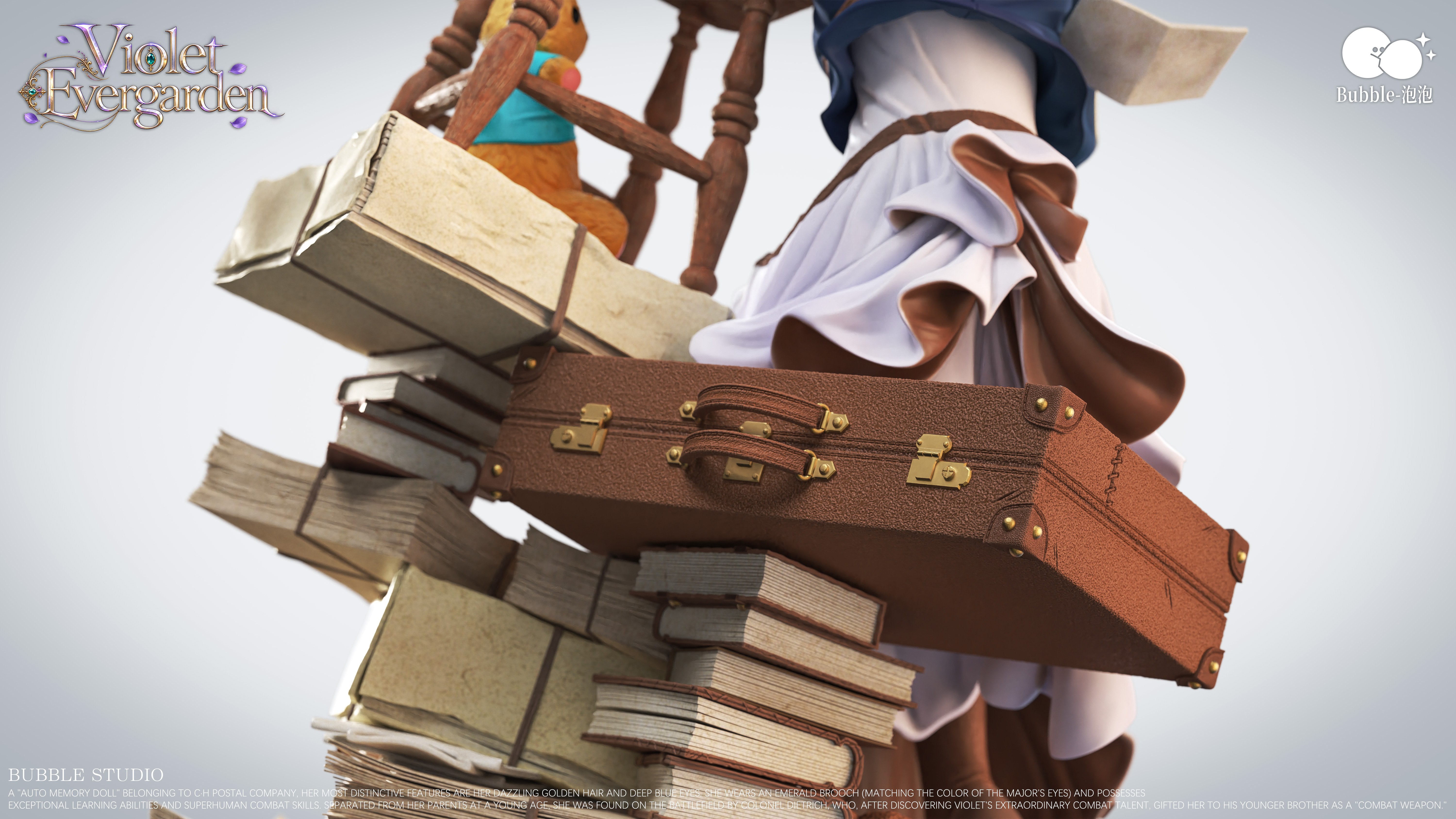 【Pre-sale】1/6 and 1/4 Scale Violet-Violet Evergarden-Bubble Studio