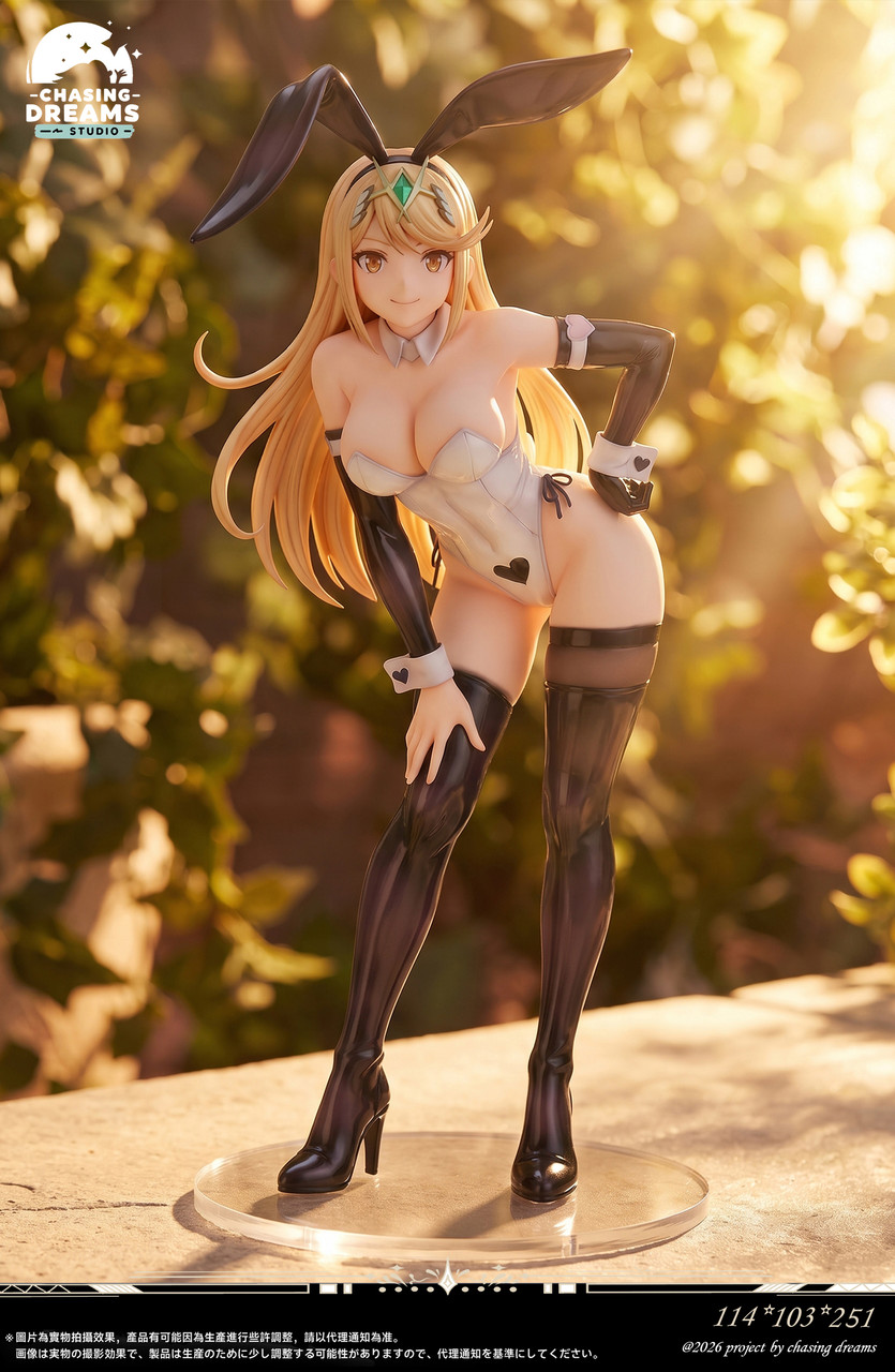 【Pre-sale】1/6 Scale Bunny Suit Mythra and Pyra-Xenoblade Chronicles 2-Chasing Dreams Studio