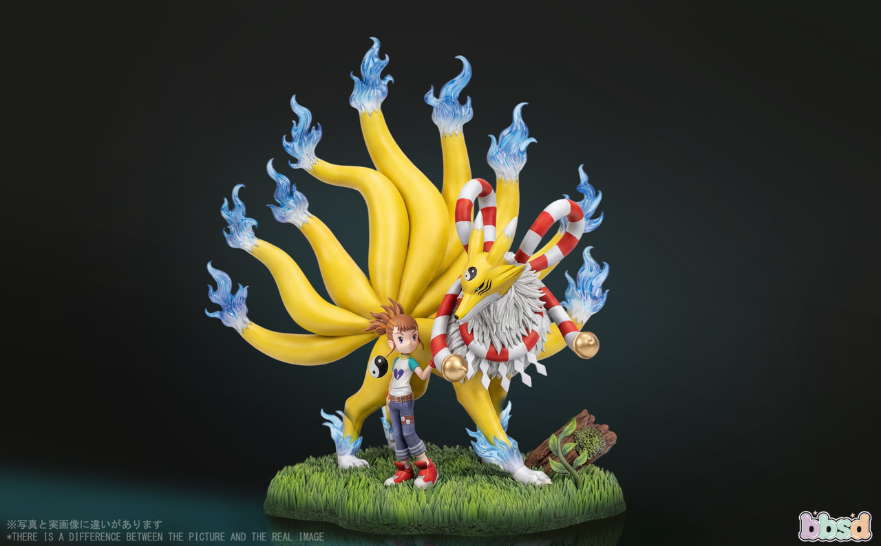 【Pre-sale】MH Scale Kyubimon and Rika Nonaka-Digimon Adventure-BBSD Studio