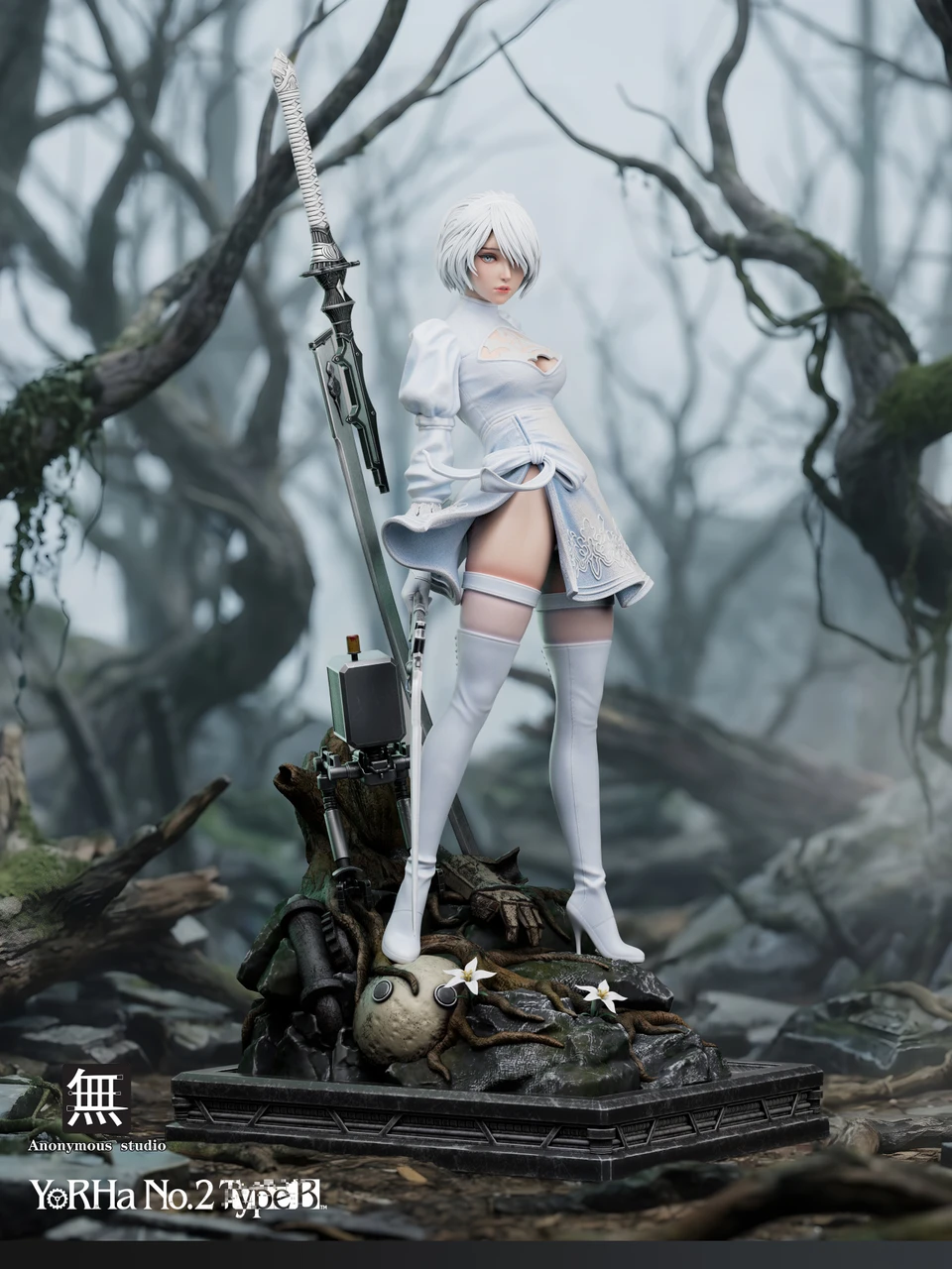 【Pre-sale】1/6 and 1/4 Scale NieR 2B-NieR:Automata-Anonymous Studio