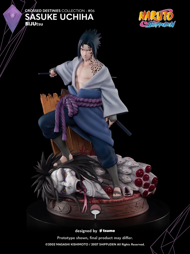 【Pre-sale】1/4 Scale Sasuke-Naruto-Tsume BIJUtsu Studio