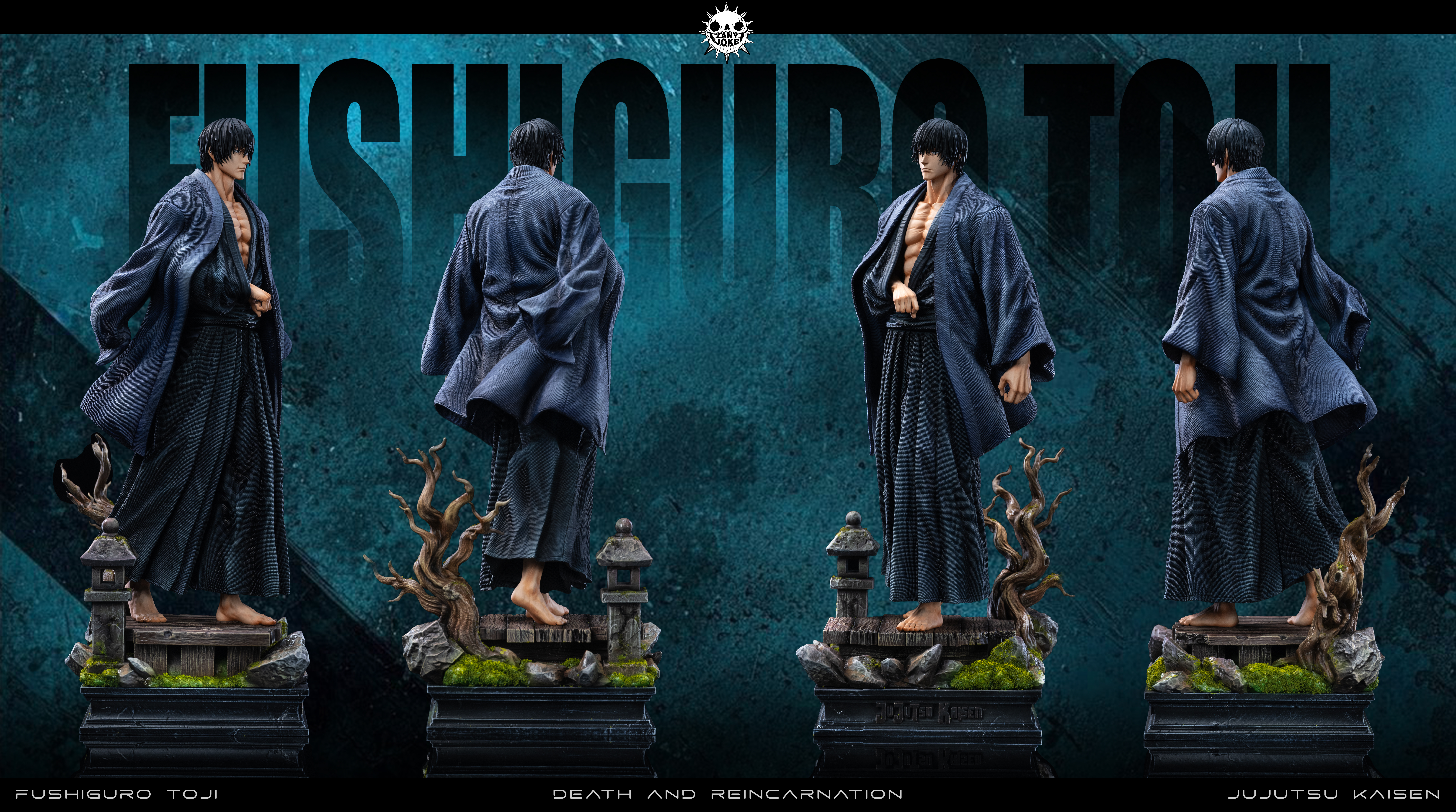 【Pre-sale】1/6 Scale Ultimate Statues Fushiguro Toji-Jujutsu Kaisen-ZanyJoke Studio