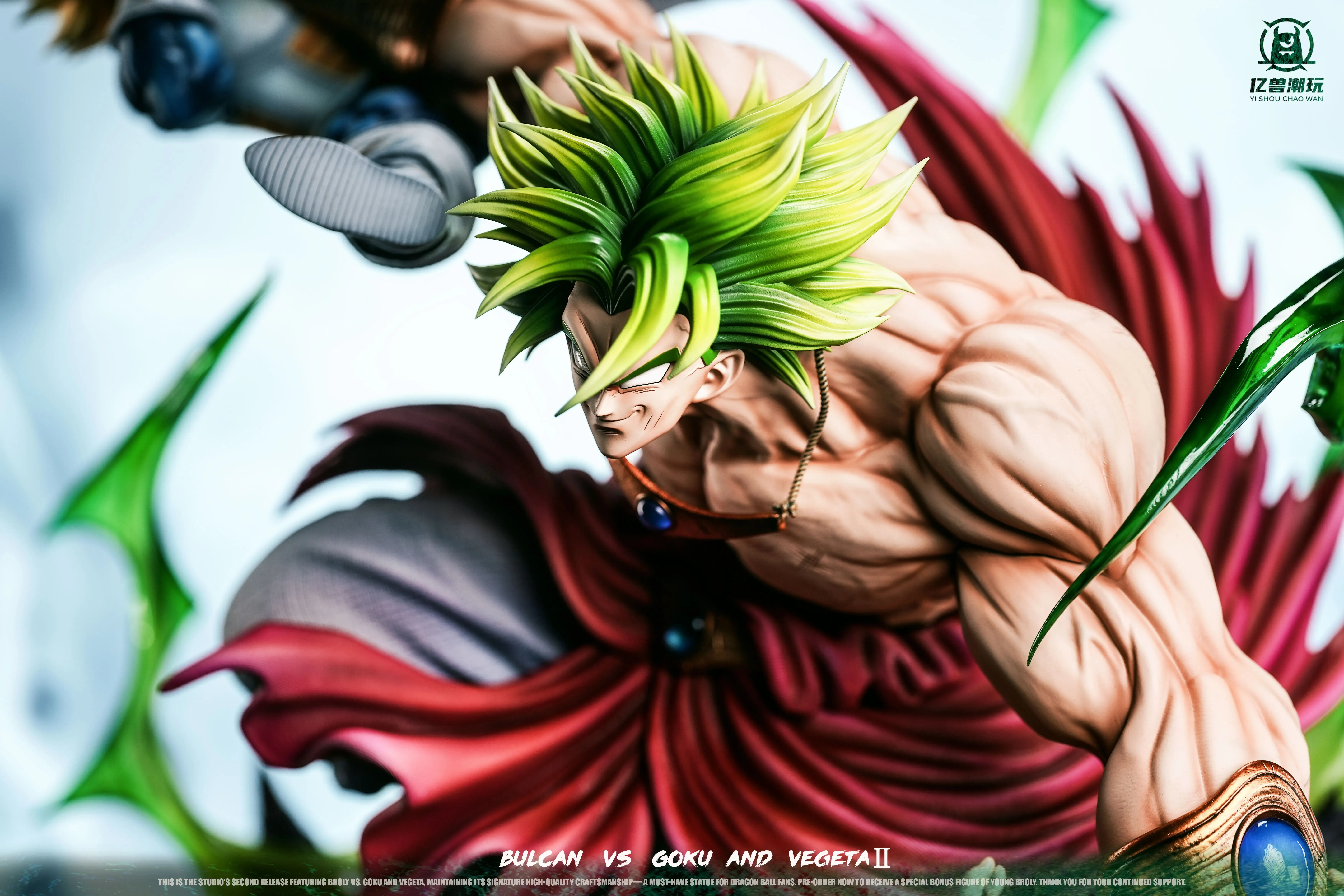 【Pre-sale】1/6 and 1/4 Scale Broli VS Goku and Vegeta 2.0-Dragon Ball-YiShou Studio