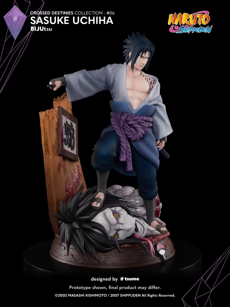 【Pre-sale】1/4 Scale Sasuke-Naruto-Tsume BIJUtsu Studio