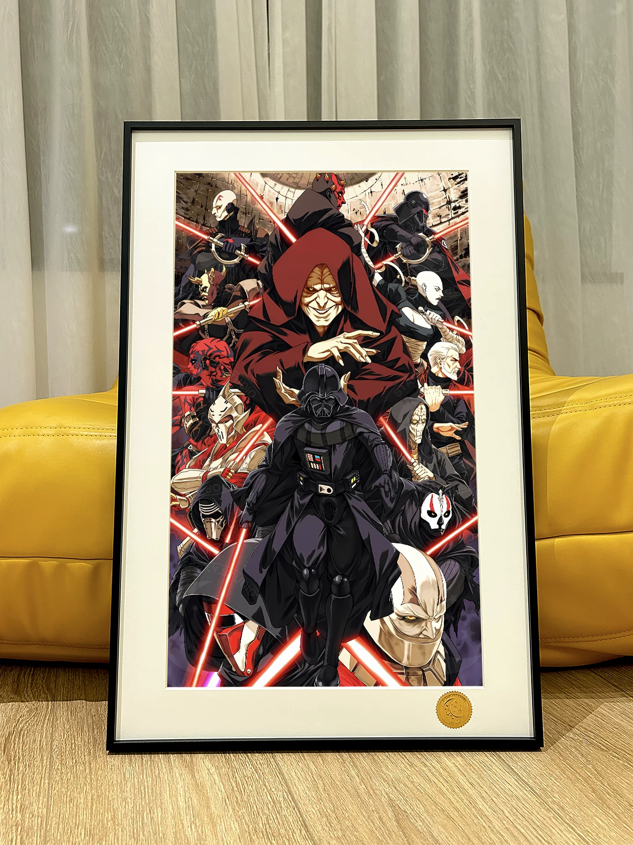 【Pre-sale】Decorative Painting of Darth Vader and The Mandalorian-Star Wars-XingKong Studio
