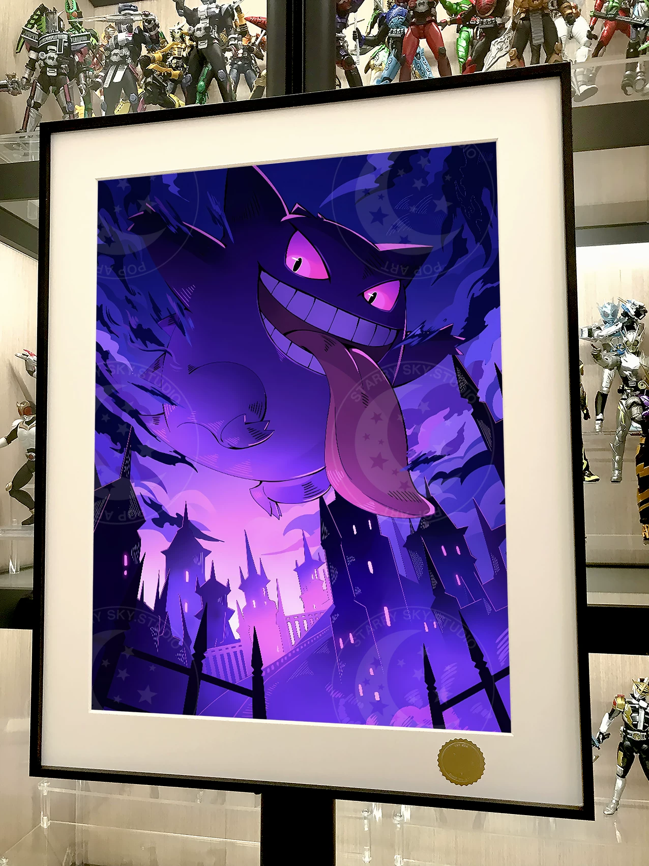 【Pre-sale】Decorative Painting of Dark Gengar-Pokemon-XingKong Studio