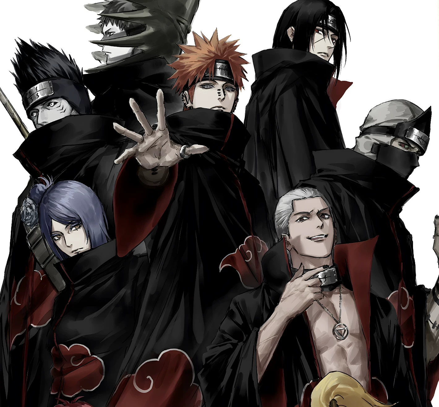 【Pre-sale】Decorative Painting of 8 Characters-Naruto-H2 Studio