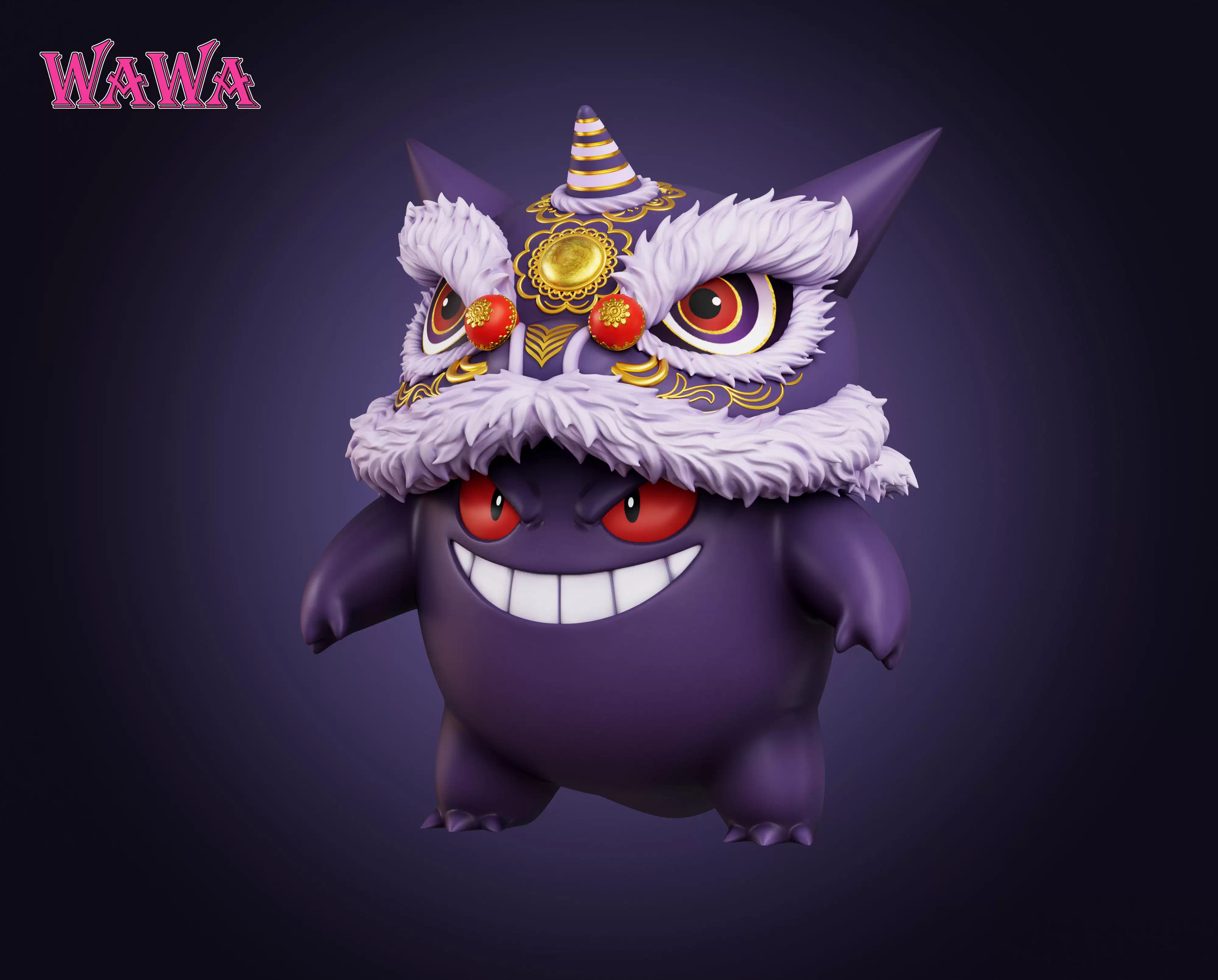 【Pre-sale】Dance Lion Gengar-wawa Studio