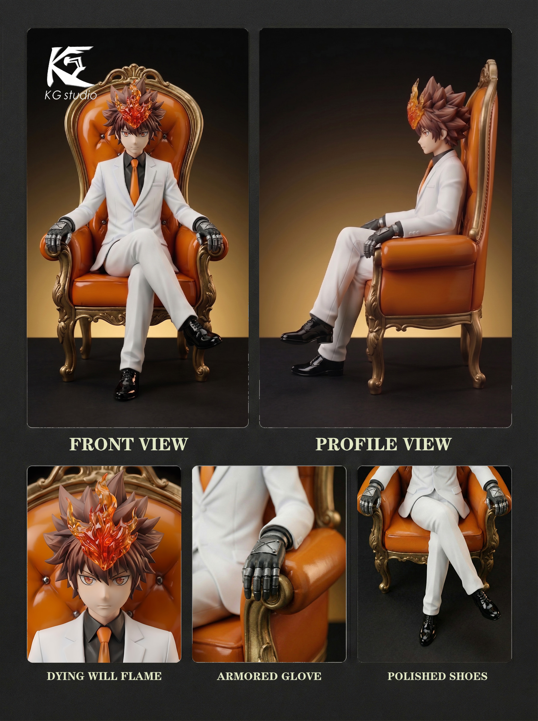 【Pre-sale】1/6 Scale Sawada Tsunayoshi and Reborn-KG Studio