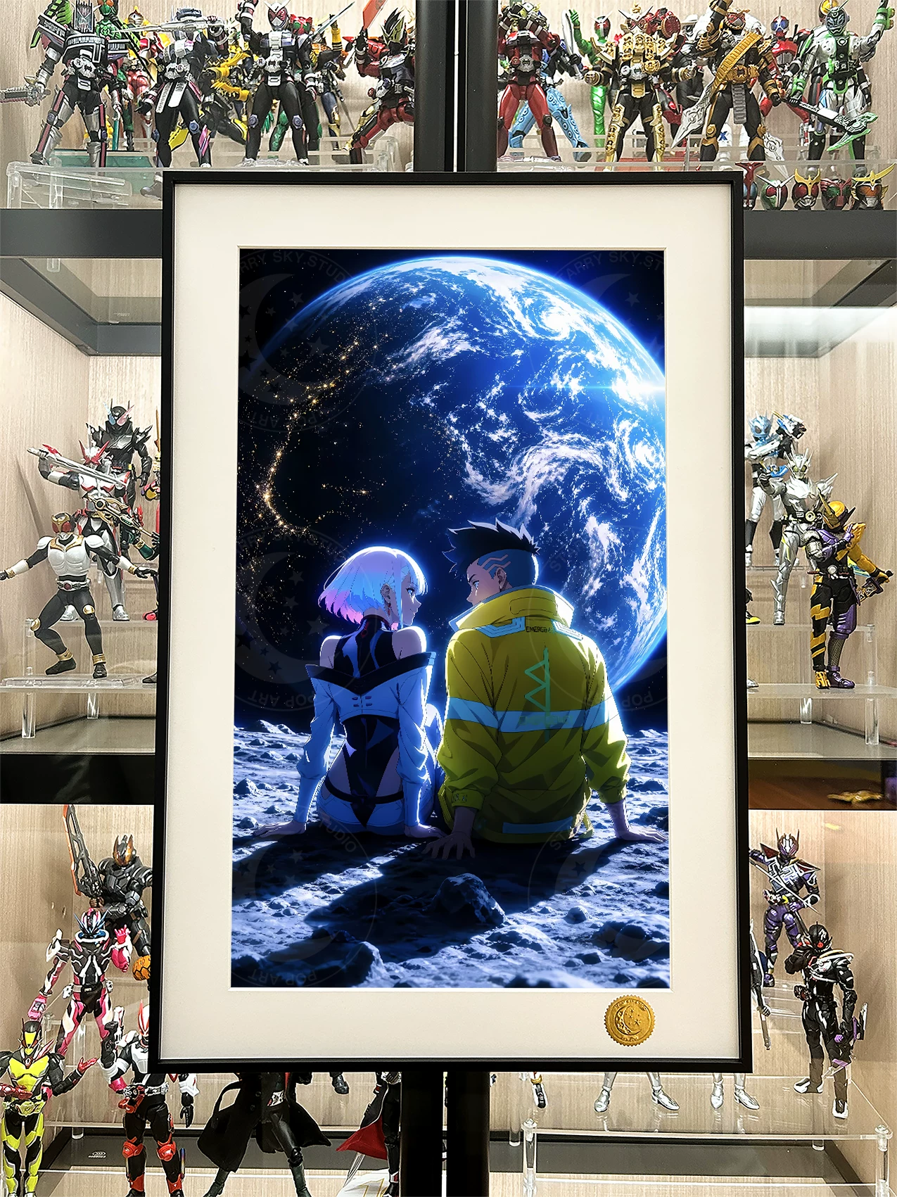 【Pre-sale】Decorative Painting of Lucy and David-CYBERPUNK EDGERUNNERS-XingKong Studio