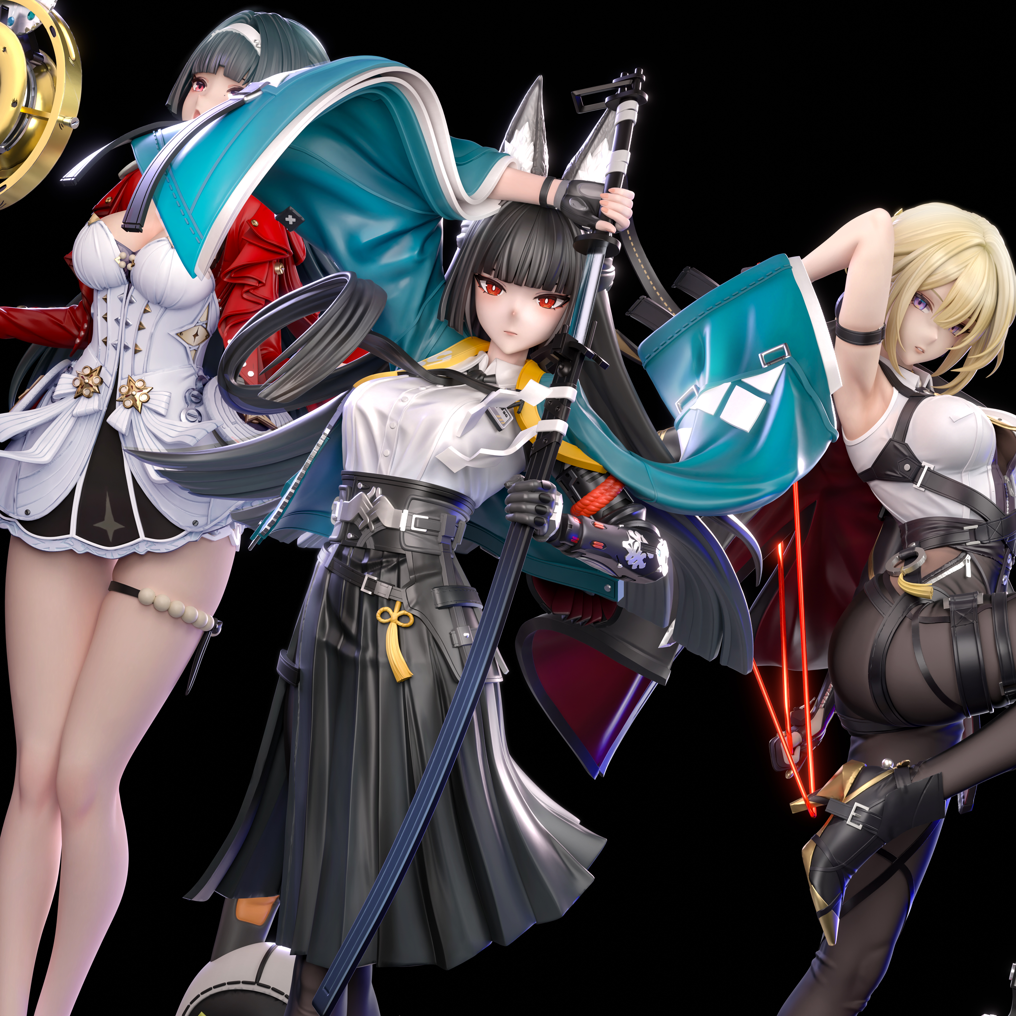 【Pre-sale】1/6 Scale Astra Yao, Hoshimi Miyabi and Evelyn Chevalier-HaJiMi Studio