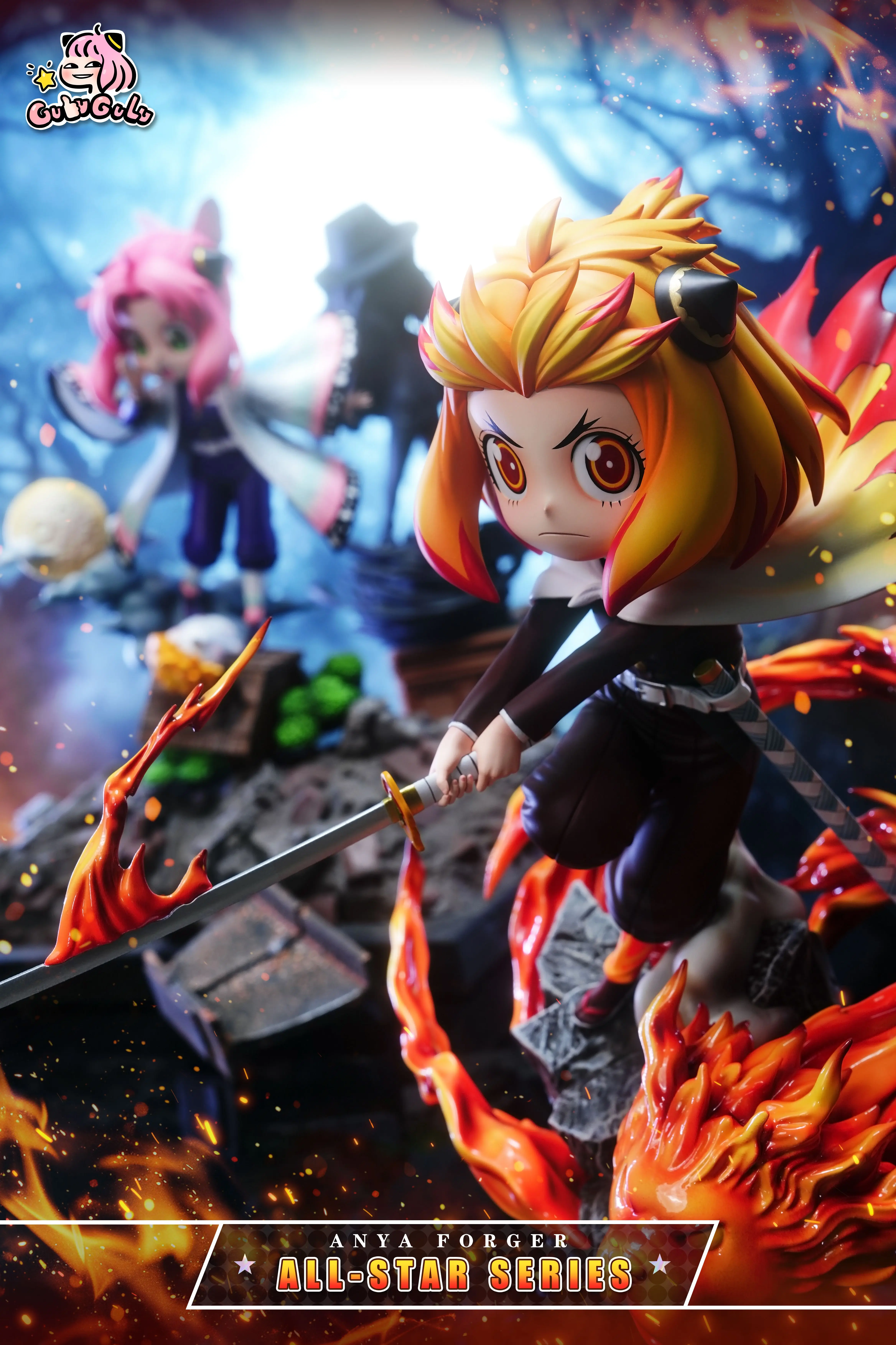 【Pre-sale】Anya COS Rengoku Kyoujurou-SPY X FAMILY-GULUGULU Studio