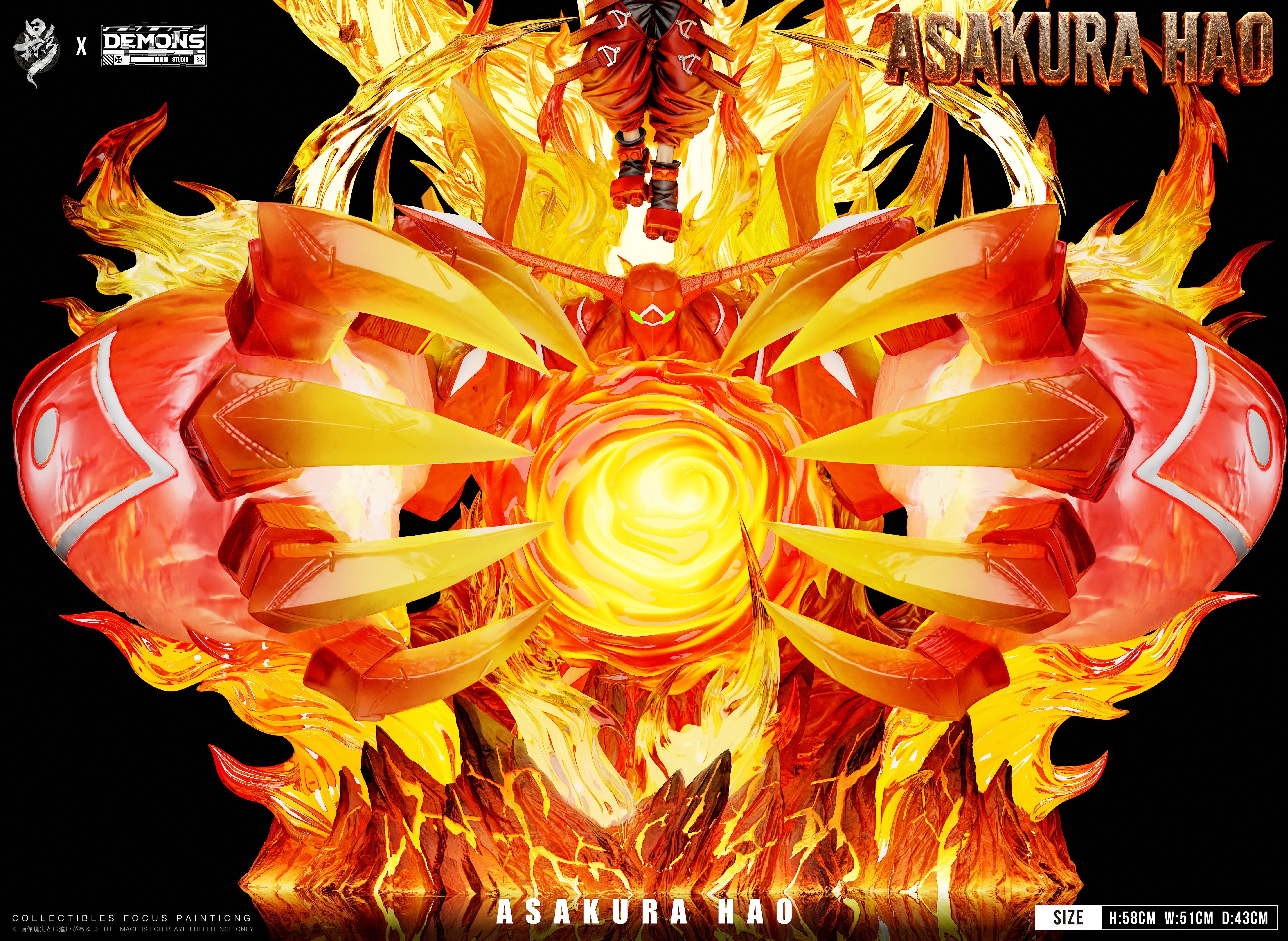 【Pre-sale】002 Asakura Hao-SHAMAN KING-LueYing Studio and Demons Studio