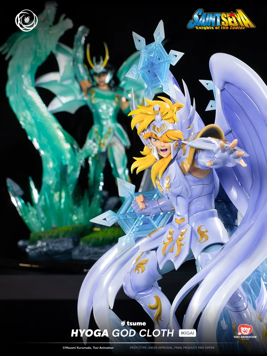【Pre-sale】1/6 Scale Hyoga God Cloth-Ikigai-Saint Seiya-TSUME Studio