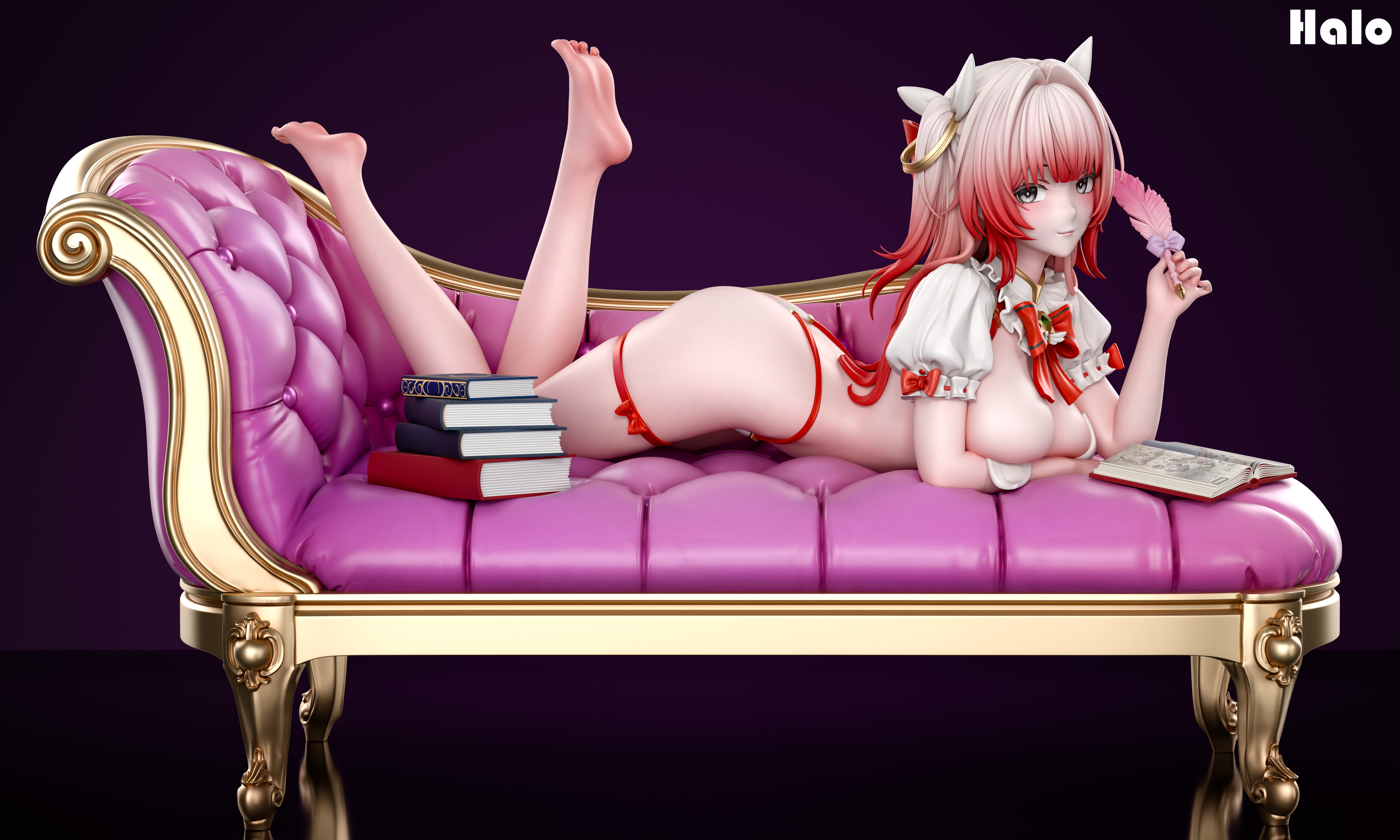 【Pre-sale】1/6 Scale Bubu-Snowbreak: Containment Zone-Halo Studio