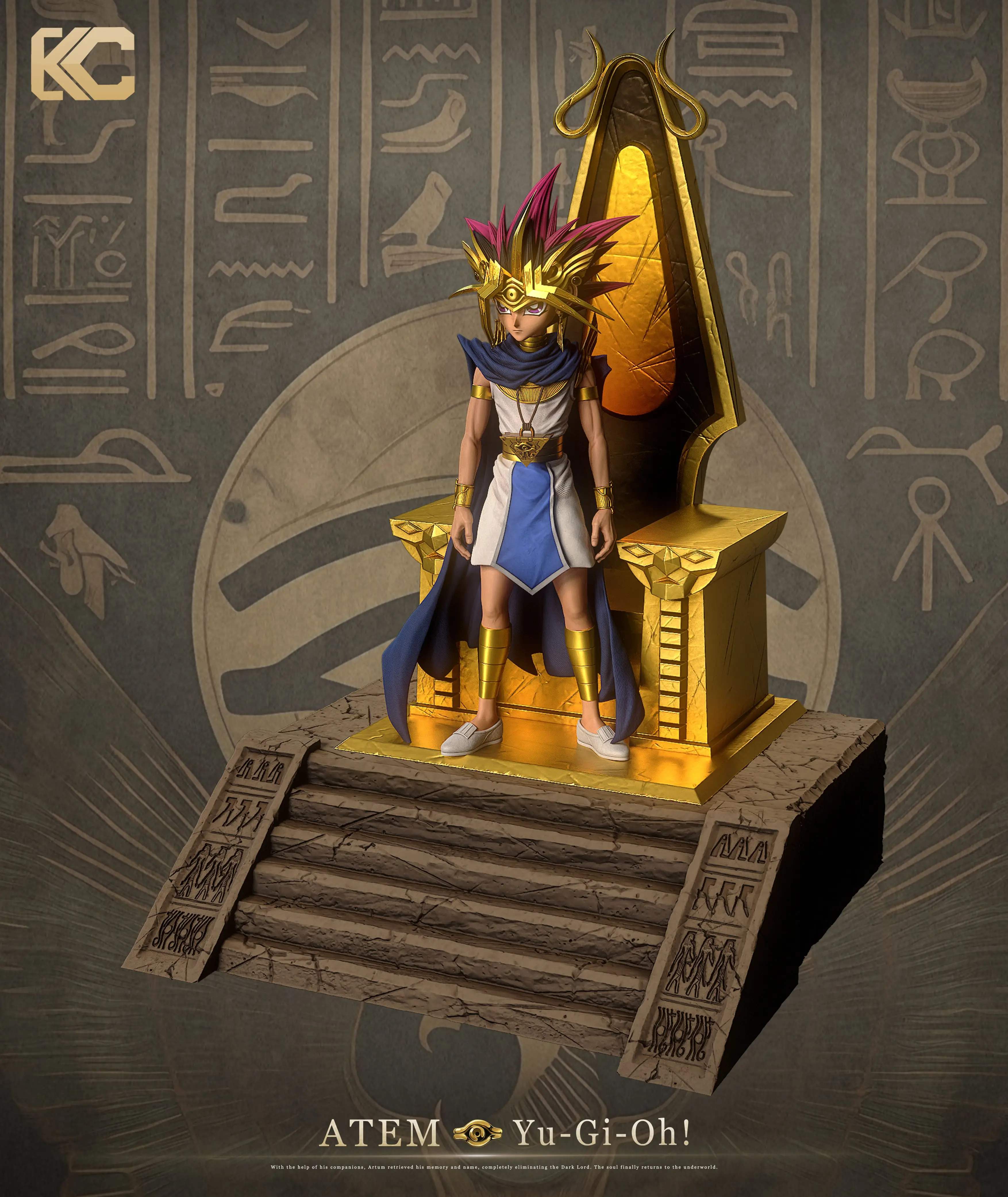 【Pre-sale】1/6 Scale Throne ATEM-Yu-Gi-Oh! Duel Monsters-KC Studio