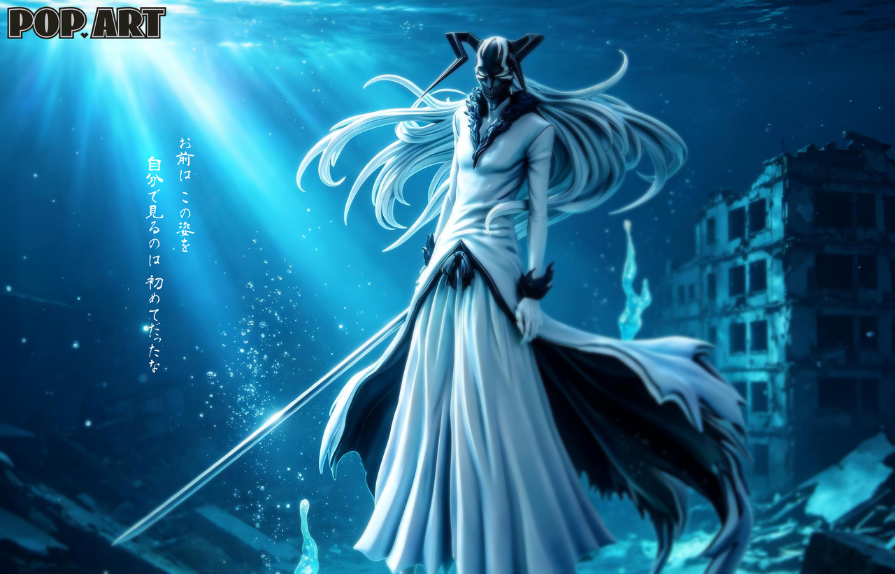 【Pre-sale】1/6 Scale White Ichigo-Bleach-POP.ART Studio