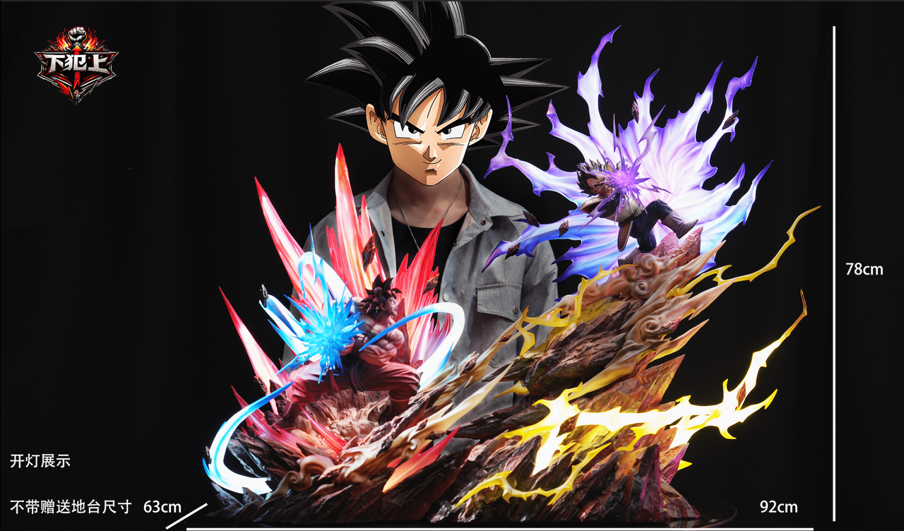 【Pre-sale】Goku vs Vegeta with LED-XiaFanShang Studio