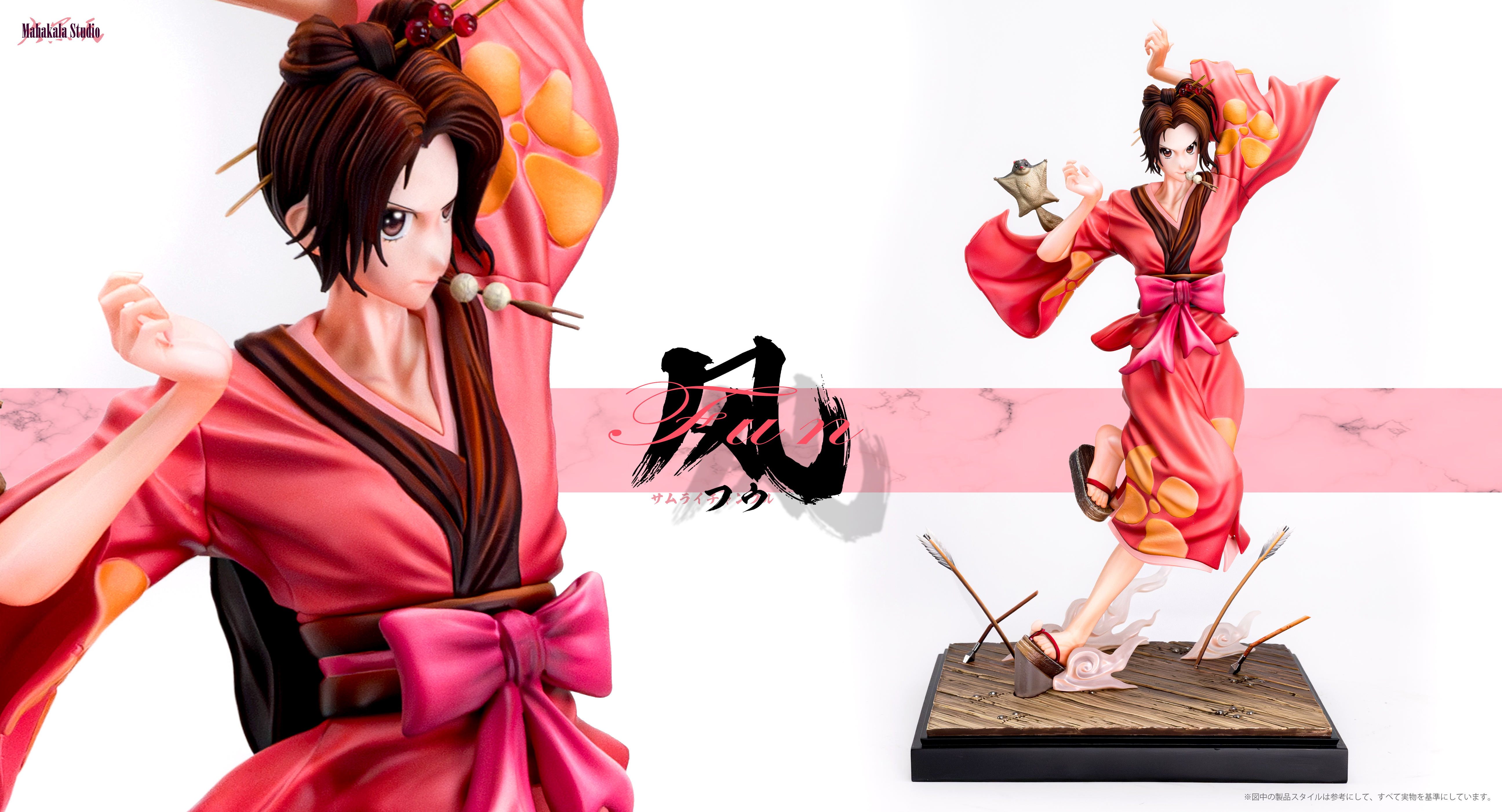 【Pre-sale】1/6 Scale Jin, Mugen and Fun-Samurai Champloo‌-Mahakala Studio