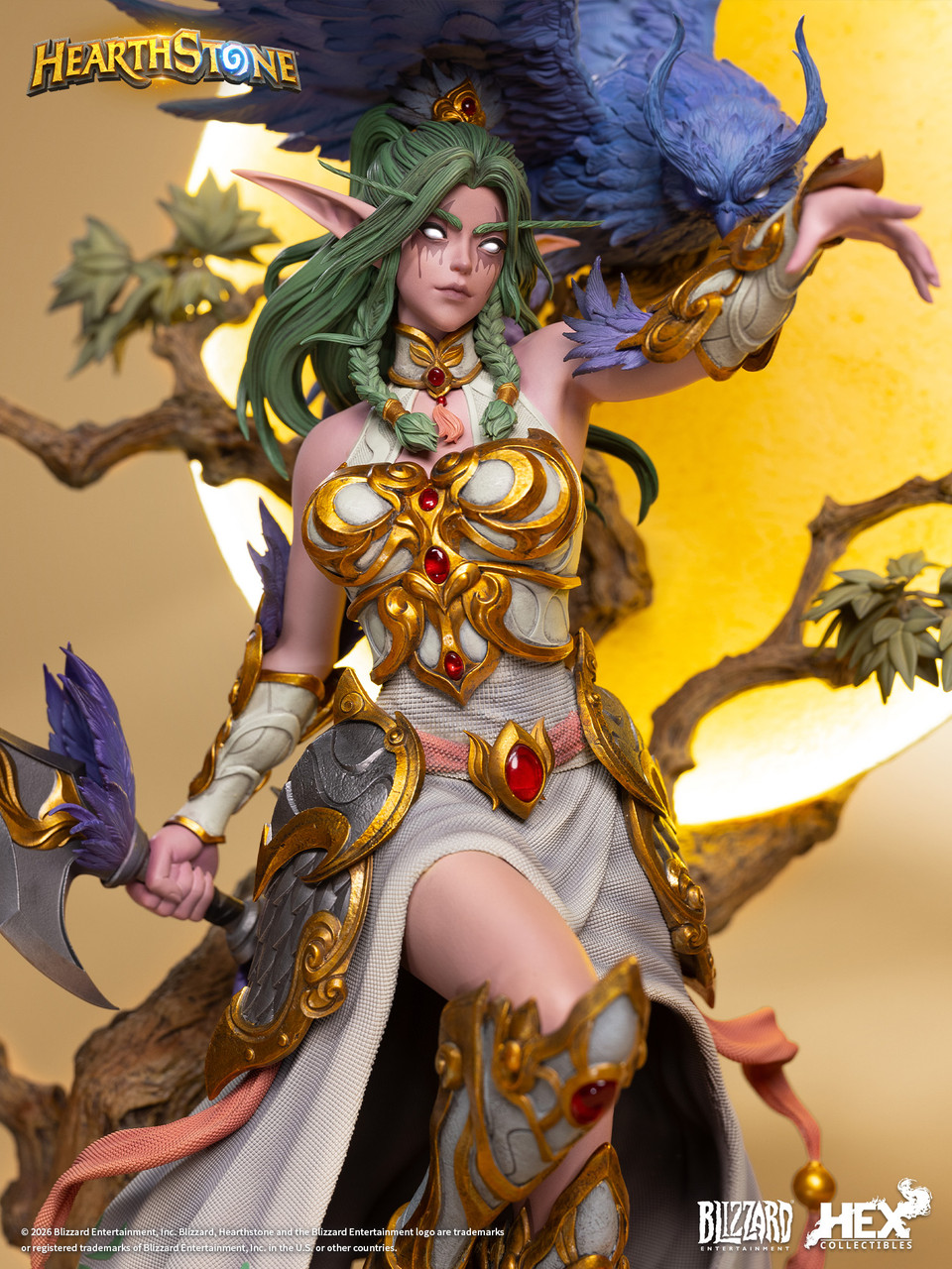 【Pre-sale】1/4 Scale Signature Tyrande Licensed-Hearthstone-HEX Collectibles and Blizzard Studio