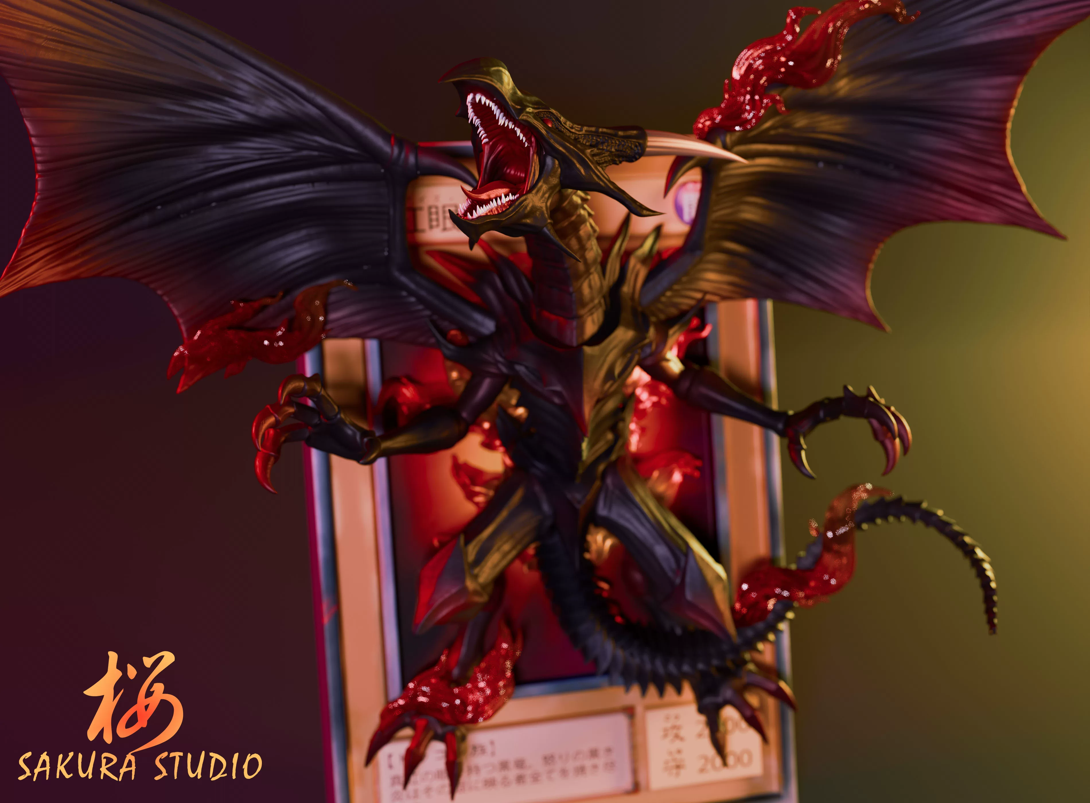 【Pre-sale】Red-Eyes Black Flare Dragon-SAKURA Studio