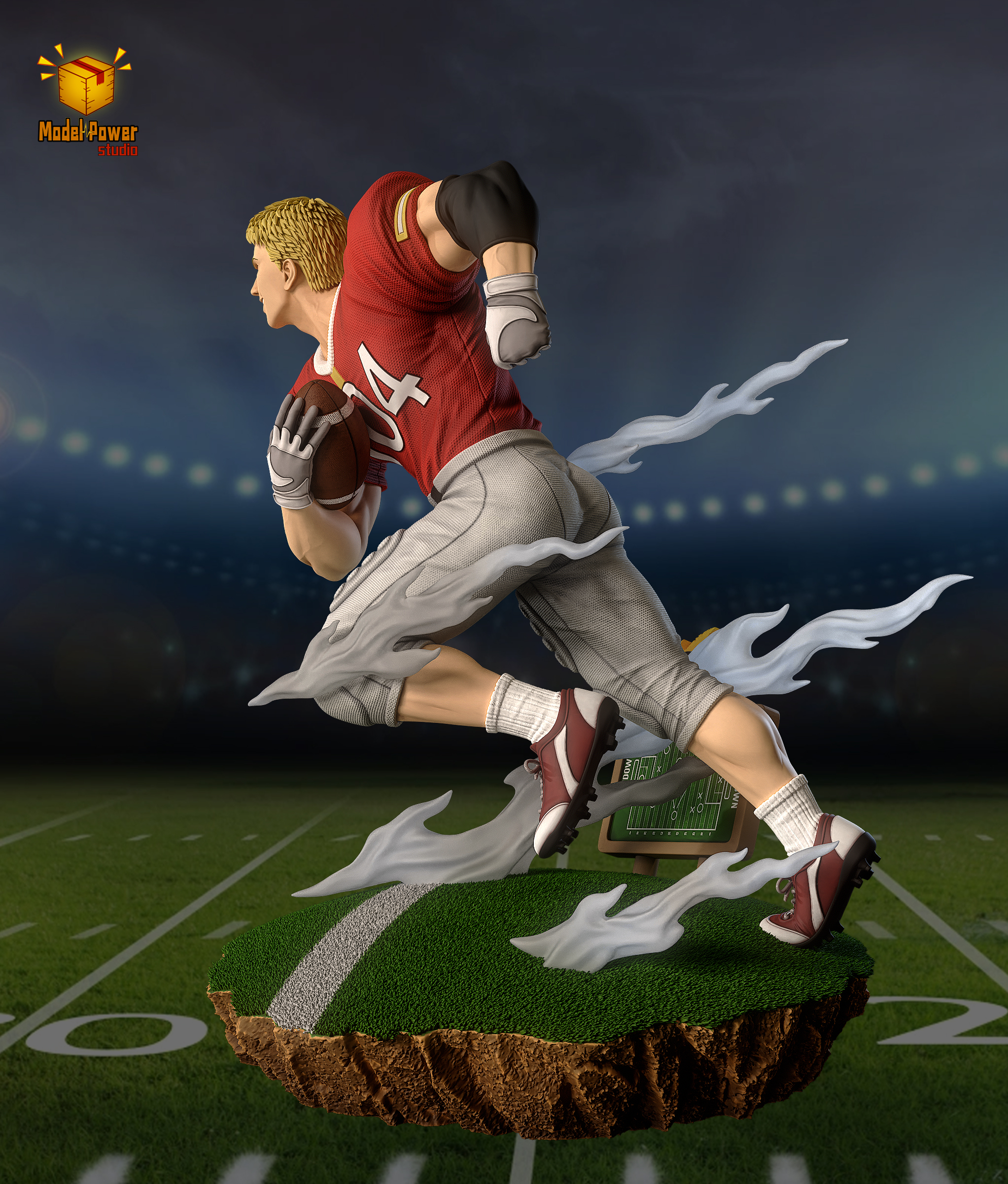 【Pre-sale】003 Rugby Player-Model Power Studio