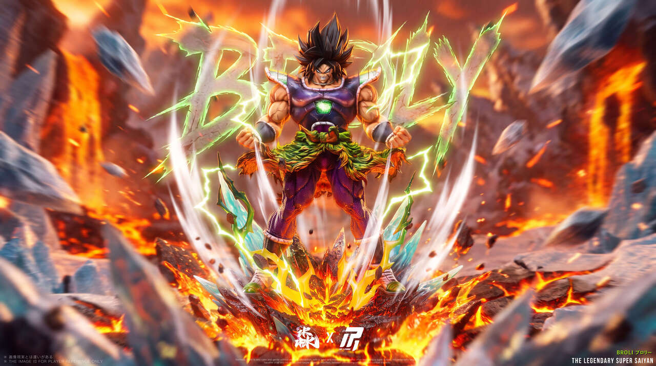 【Pre-sale】1/6 Scale Broly with LED-Dragon Ball-Miao × TOP 1 Studio