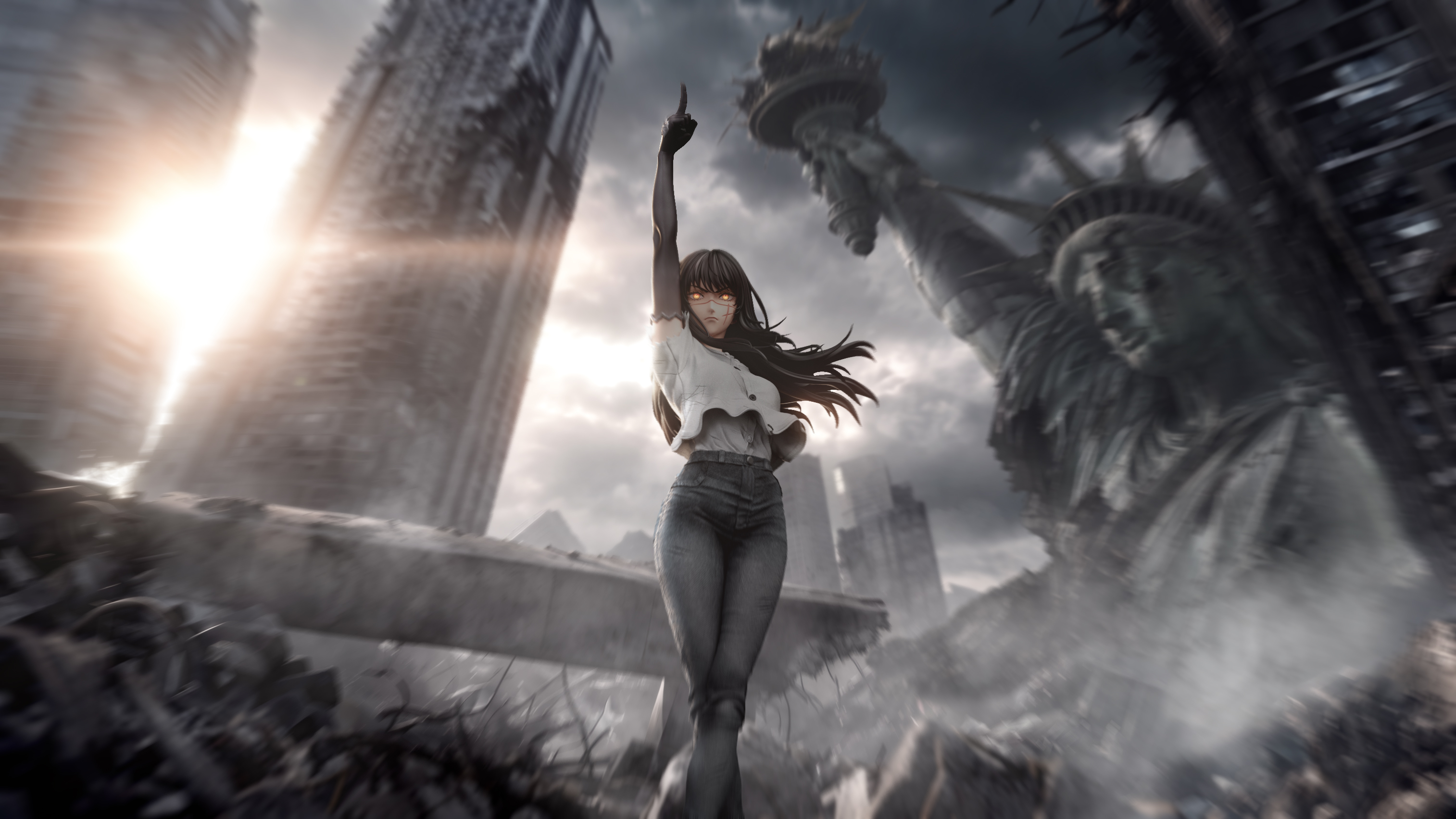 【Pre-sale】1/6 and 1/4 Scale War Devil Yoru-Chainsaw Man-Night Wing Studio × Hera Studio