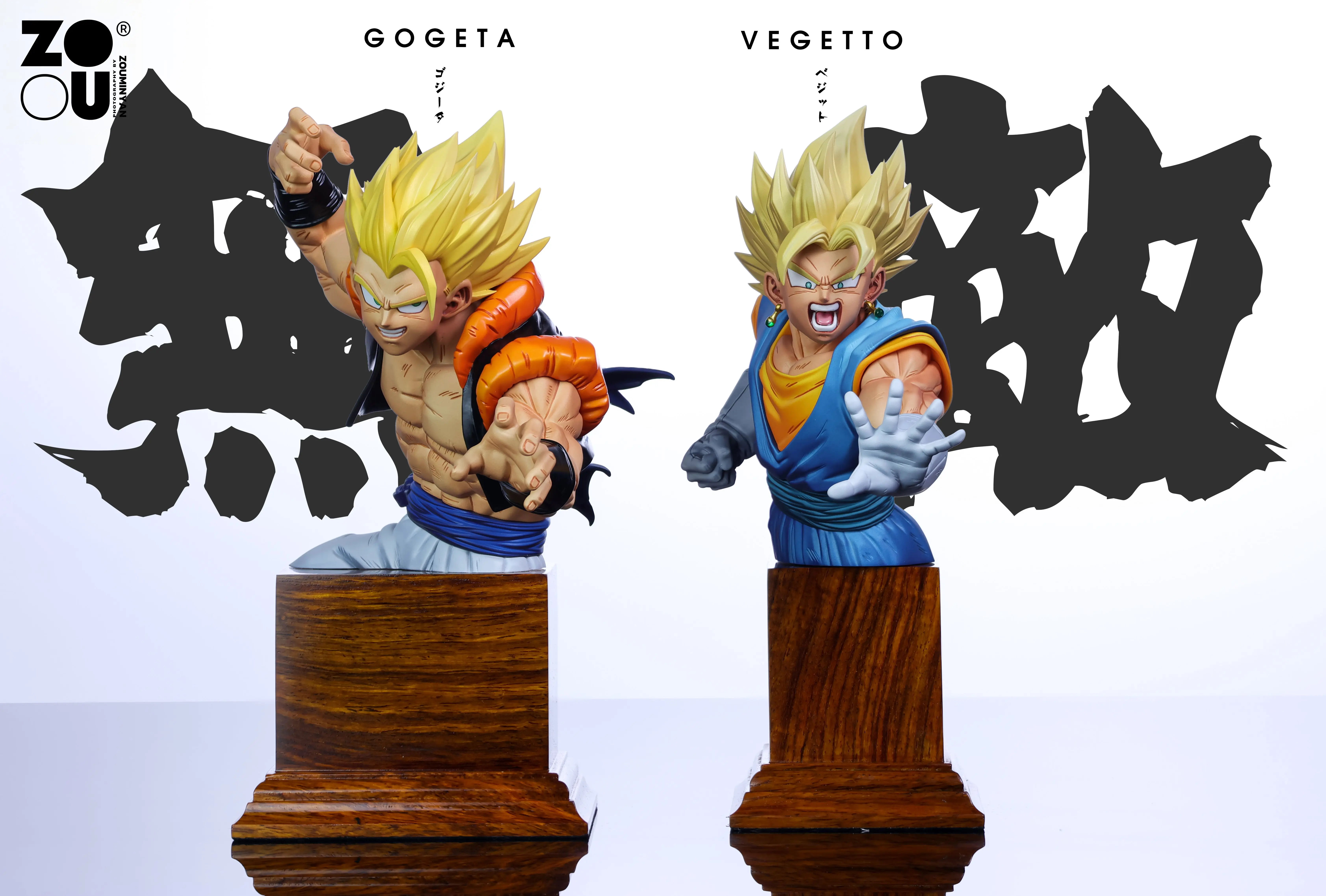 【Pre-sale】Bust of Gogeta and Vegetto-Dragon Ball-Jackie Studio