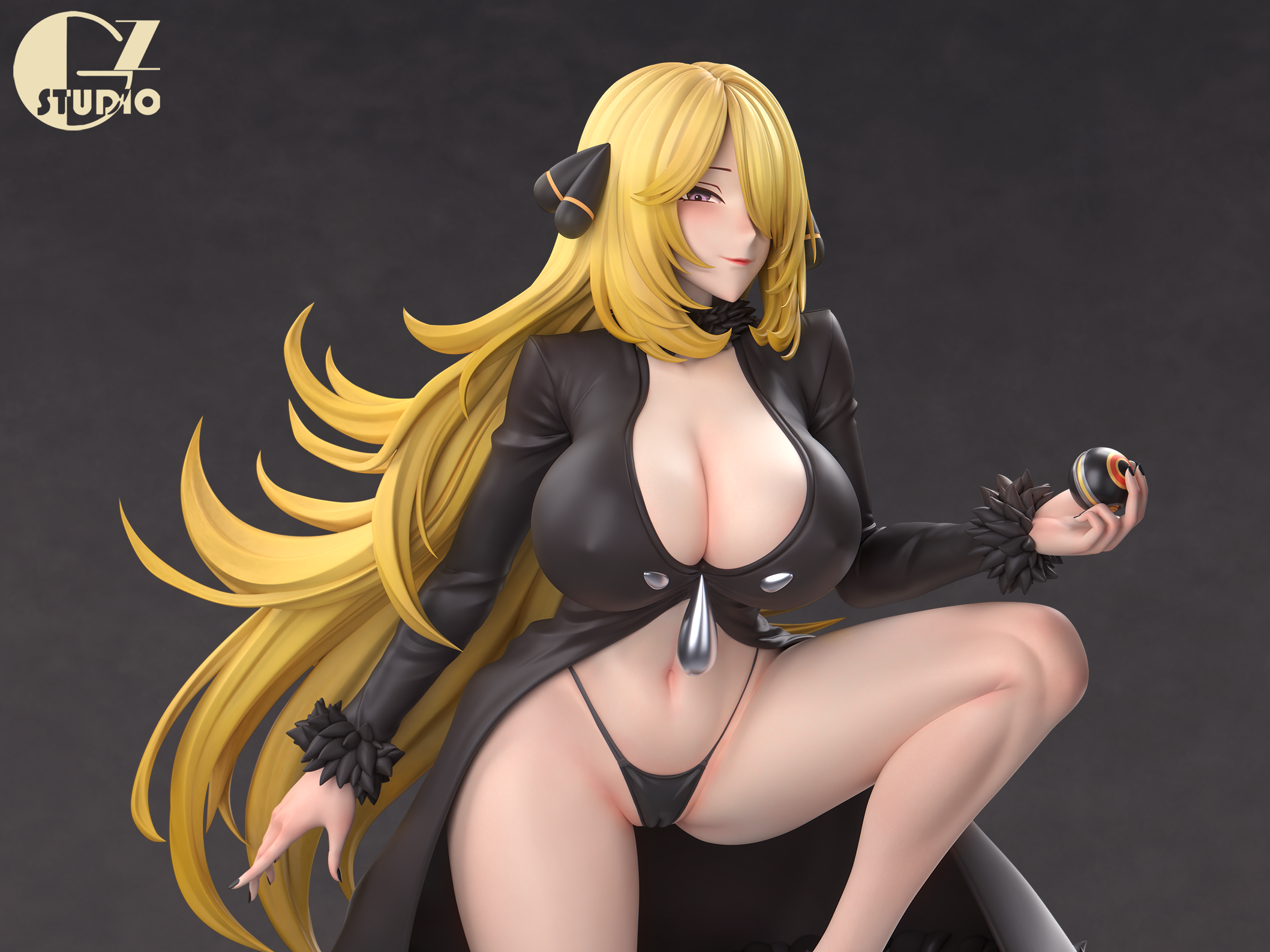 【Pre-sale】1/6 Scale Cynthia-Pokemon-GZ Studio