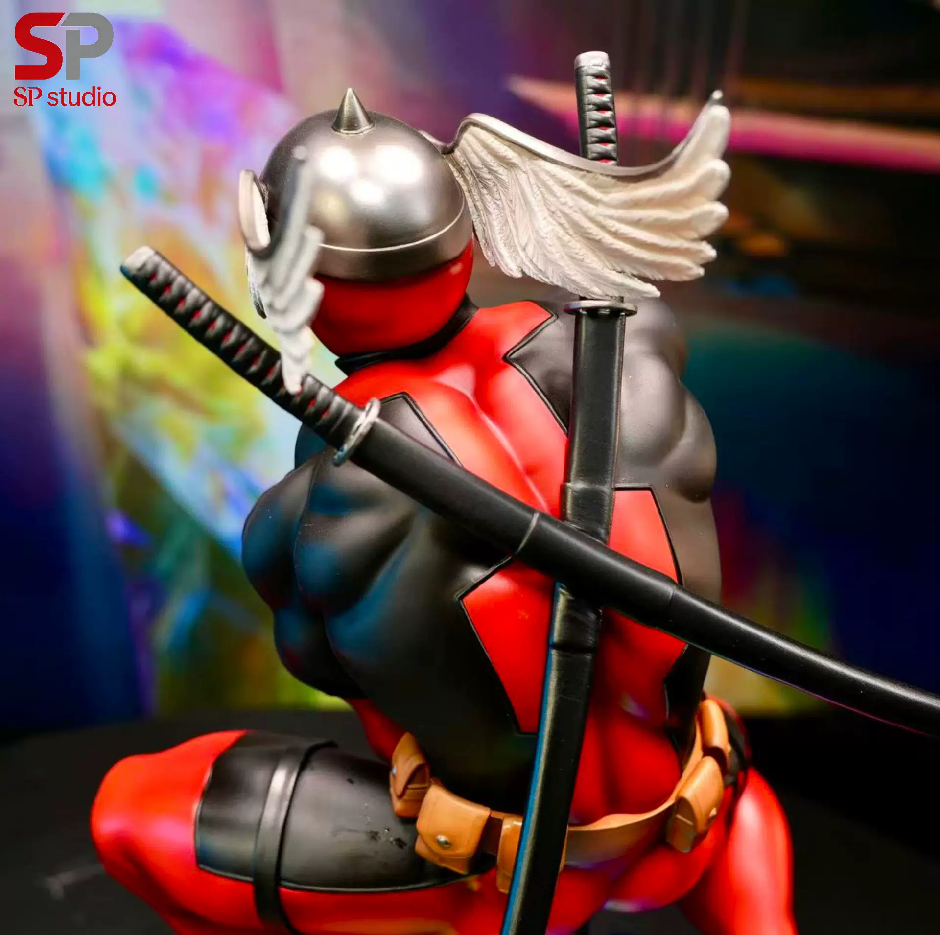 【Pre-sale】1/4 Scale 004 Deadpool with Hammer-SP Studio