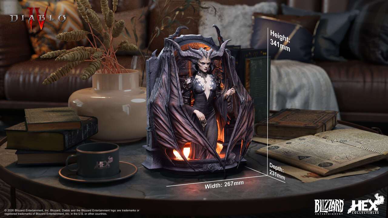 【Pre-sale】Diablo IV Lilith Licensed-Hearthstone-Hex Collectibles and Blizzard Studio