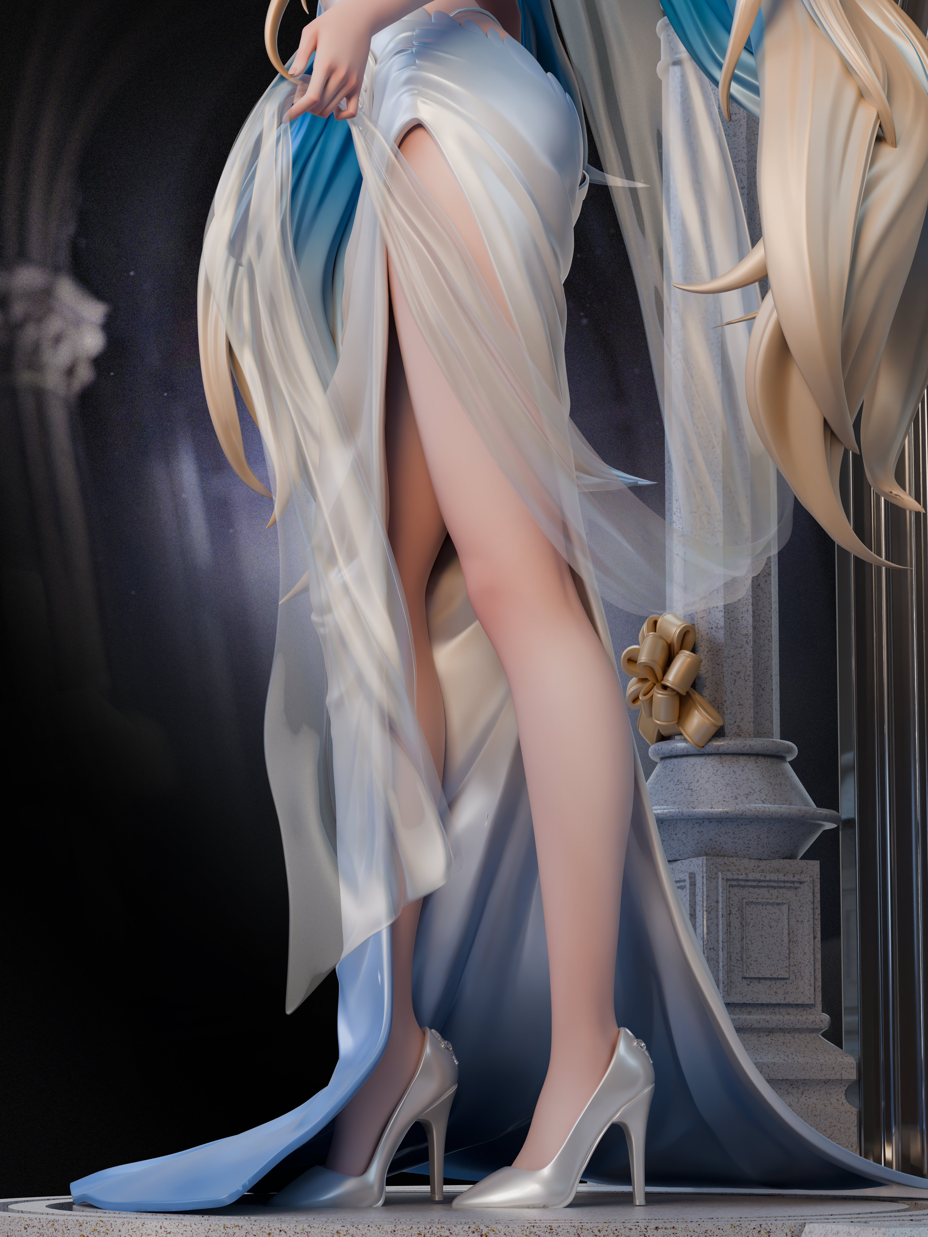 【Pre-sale closed】1/6 and 1/4 Scale Weddinhg Dress Cartethyia-Wuthering Wave-Hyperion Studio
