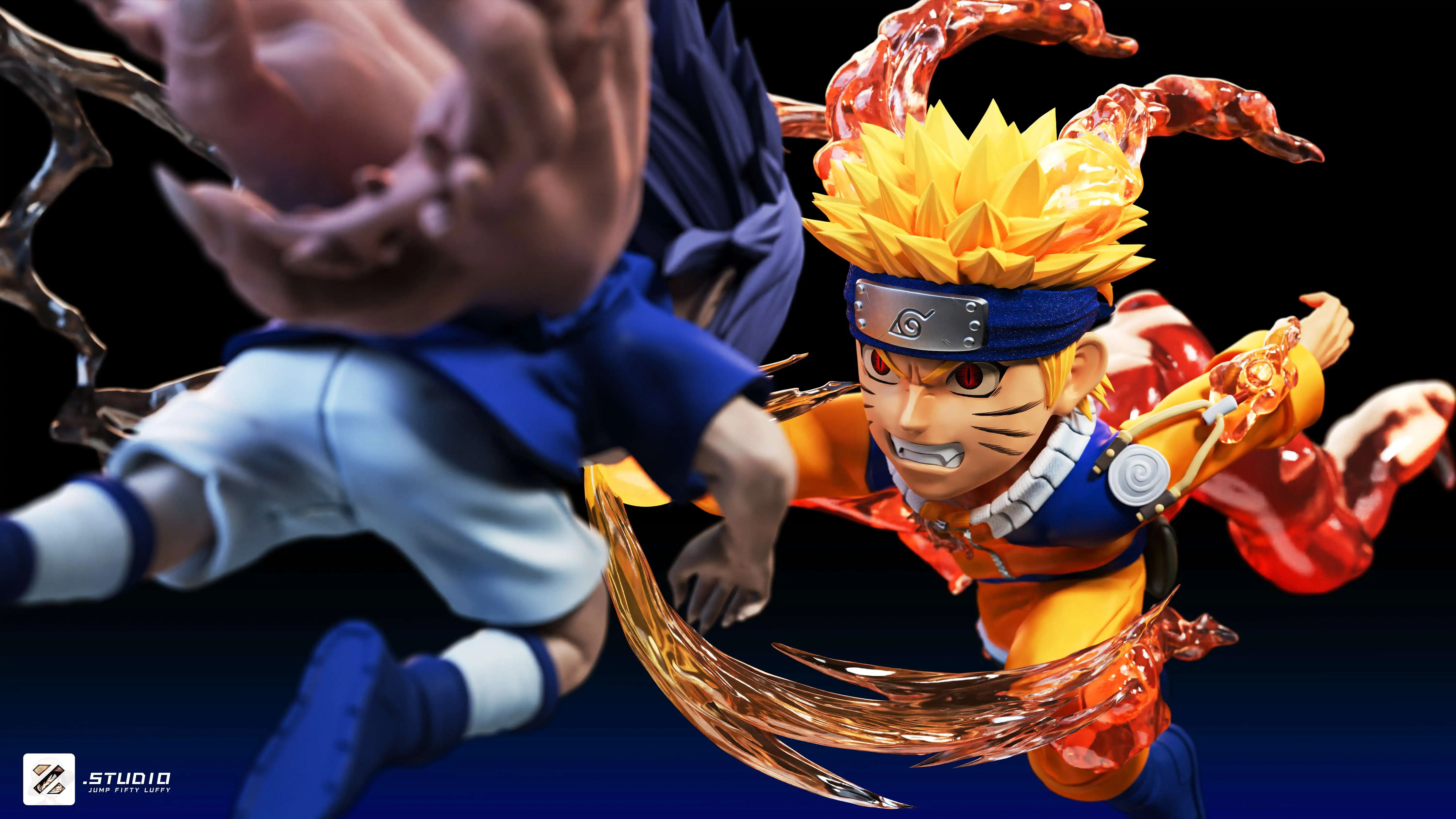 【Pre-sale】Sasuke VS Naruto-Naruto-Zzz Studio