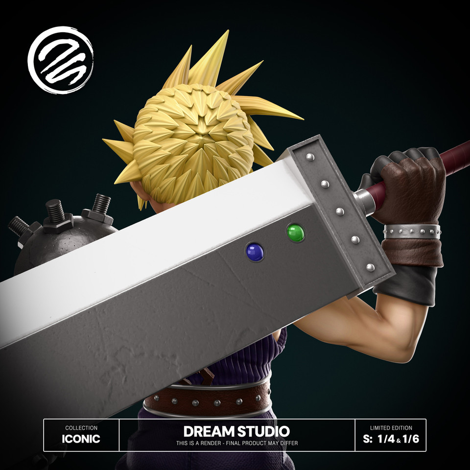 【Pre-sale】1/6 and 1/4 Scale OG Cloud-Final Fantasy-Dream Studio