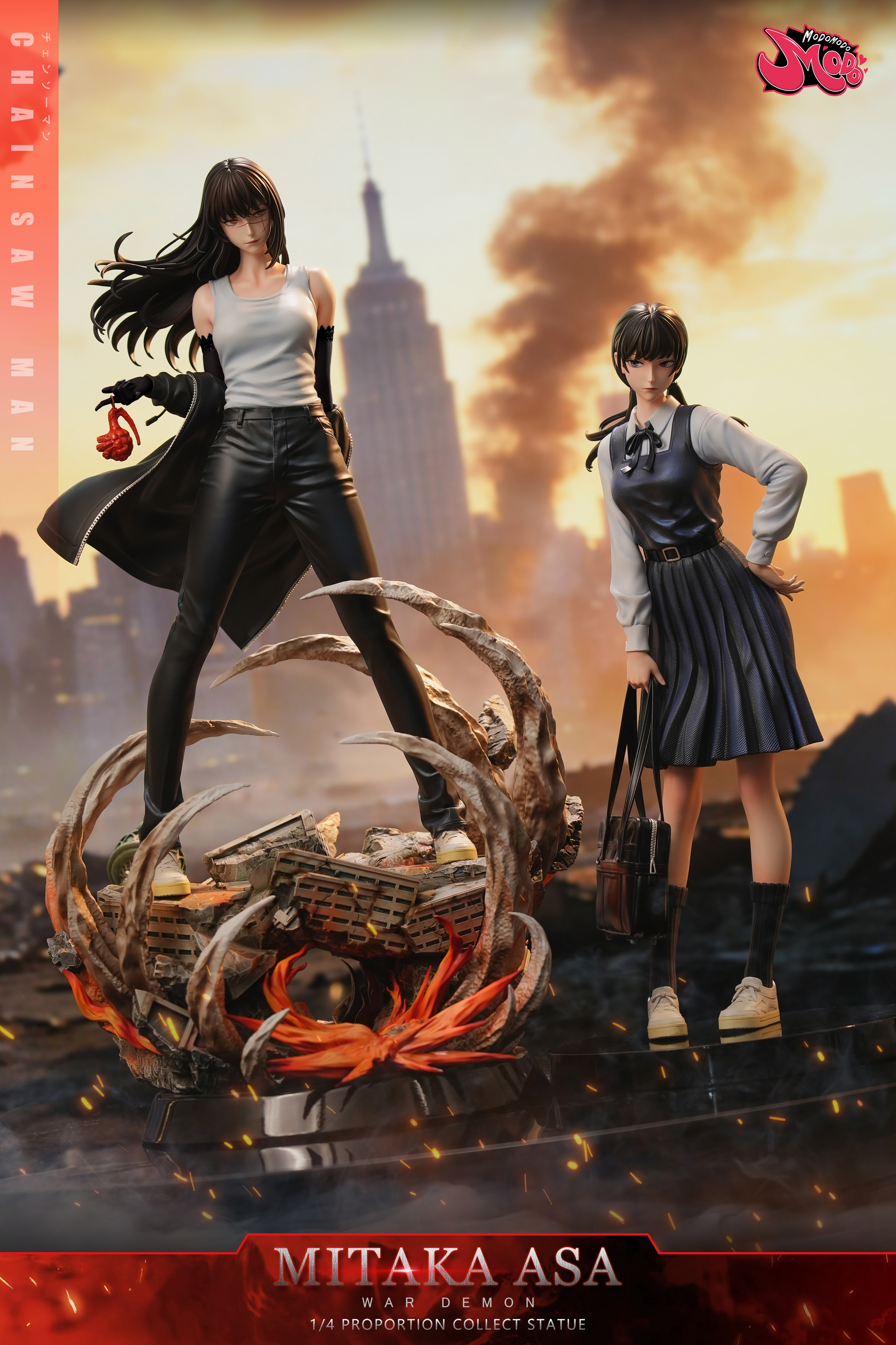 【Pre-sale】1/4 Scale Mitaka Asa and Yoru-modomodo Studio