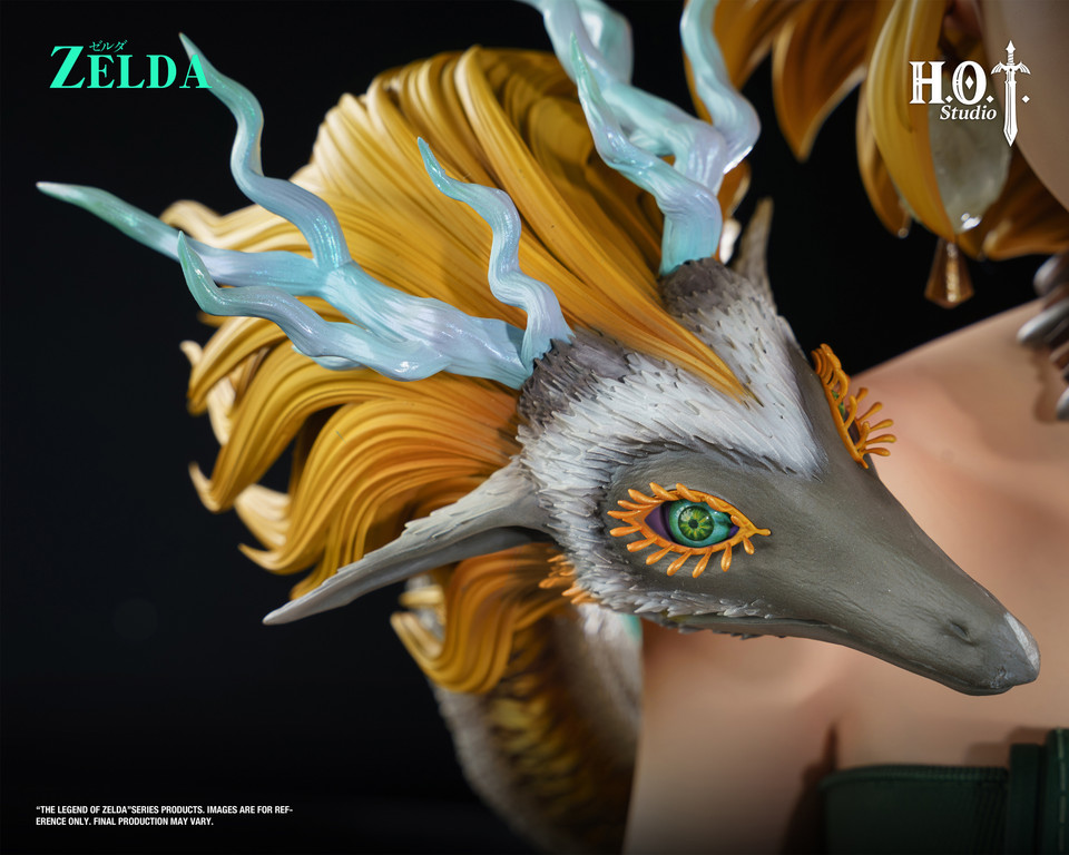 【Pre-sale】1/2 and 1/1 Scale Bust of Princess Zelda with LED-The Legend of Zelda-HOT Studio Studio