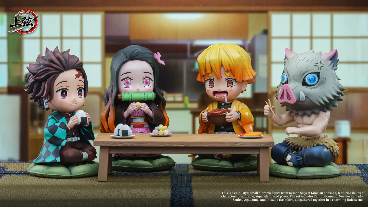 【Pre-sale】Q Version Tanjiro, Nezuko, Zenitsu and Inosuke-ShangXian Studio