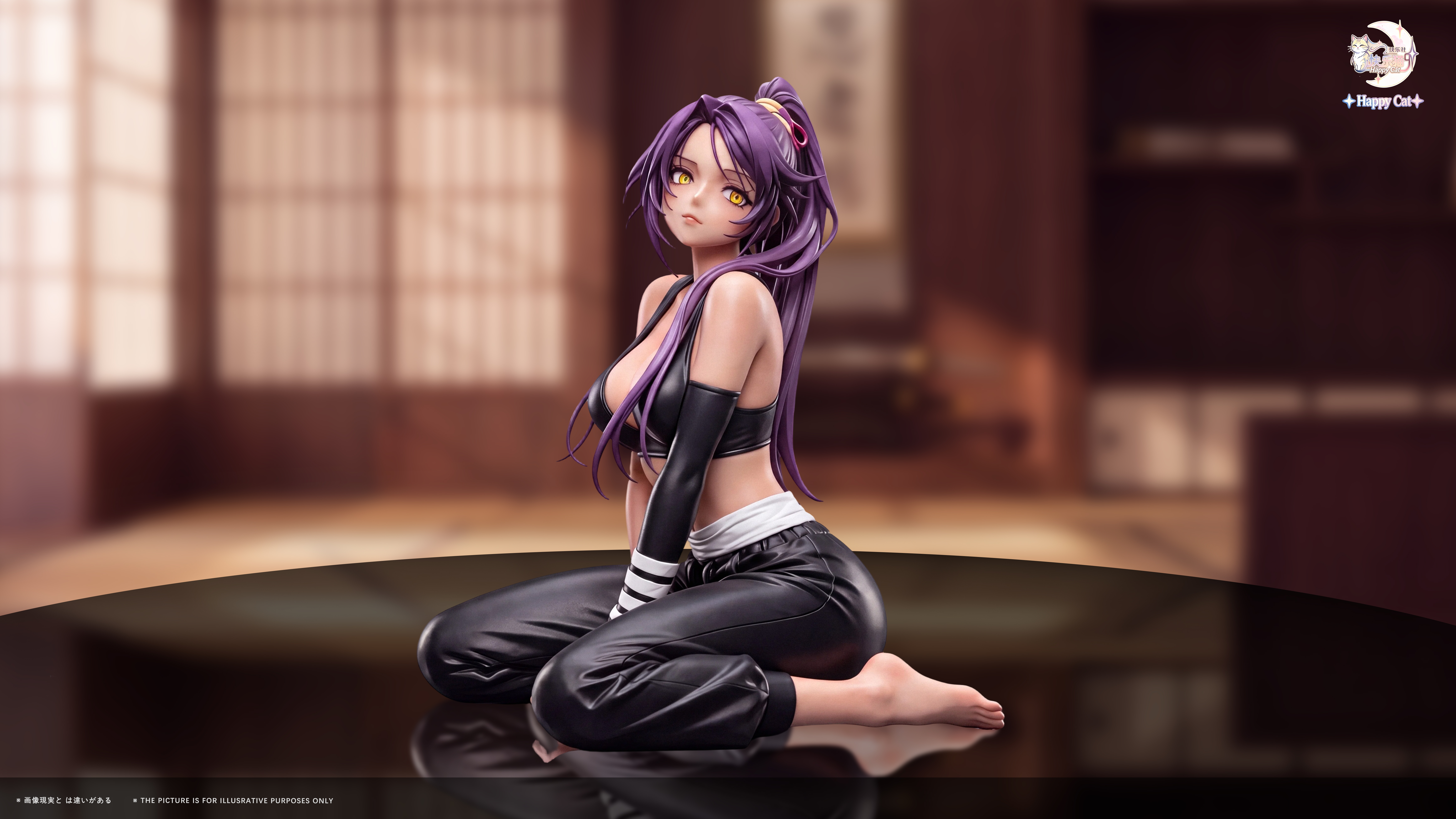 【Pre-sale】1/4 Scale Shihouin Yoruichi-Bleach-Happy Cat Studio