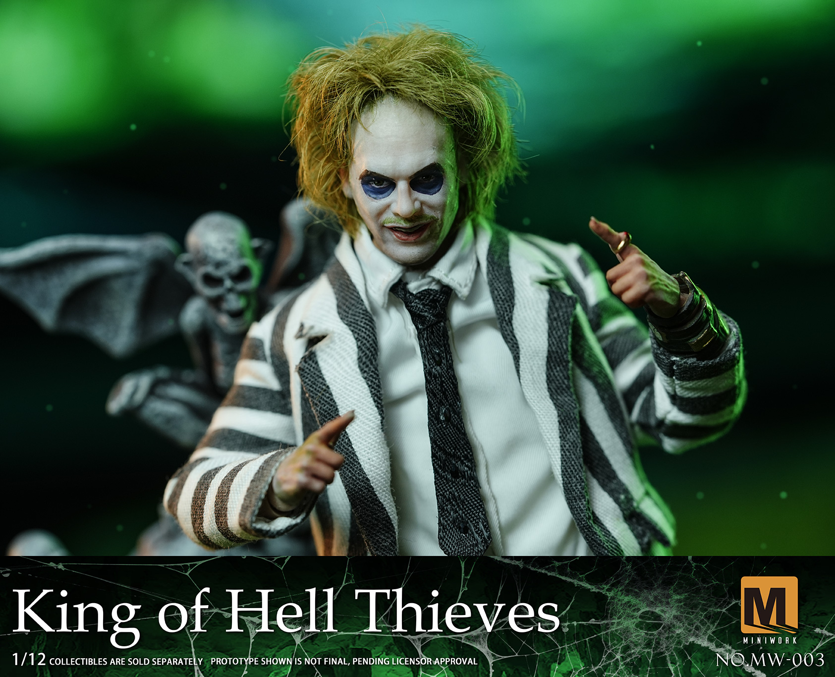【Pre-sale】1/12 Scale MW-003 King of Hell Thieves Collectible-MINIWORK Studio