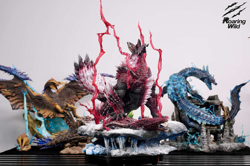 【Pre-sale】Zinogre, Stygian Zinogre and Thunderlord Zinogre with LED-Monster Hunter-Roaring Wild Studio