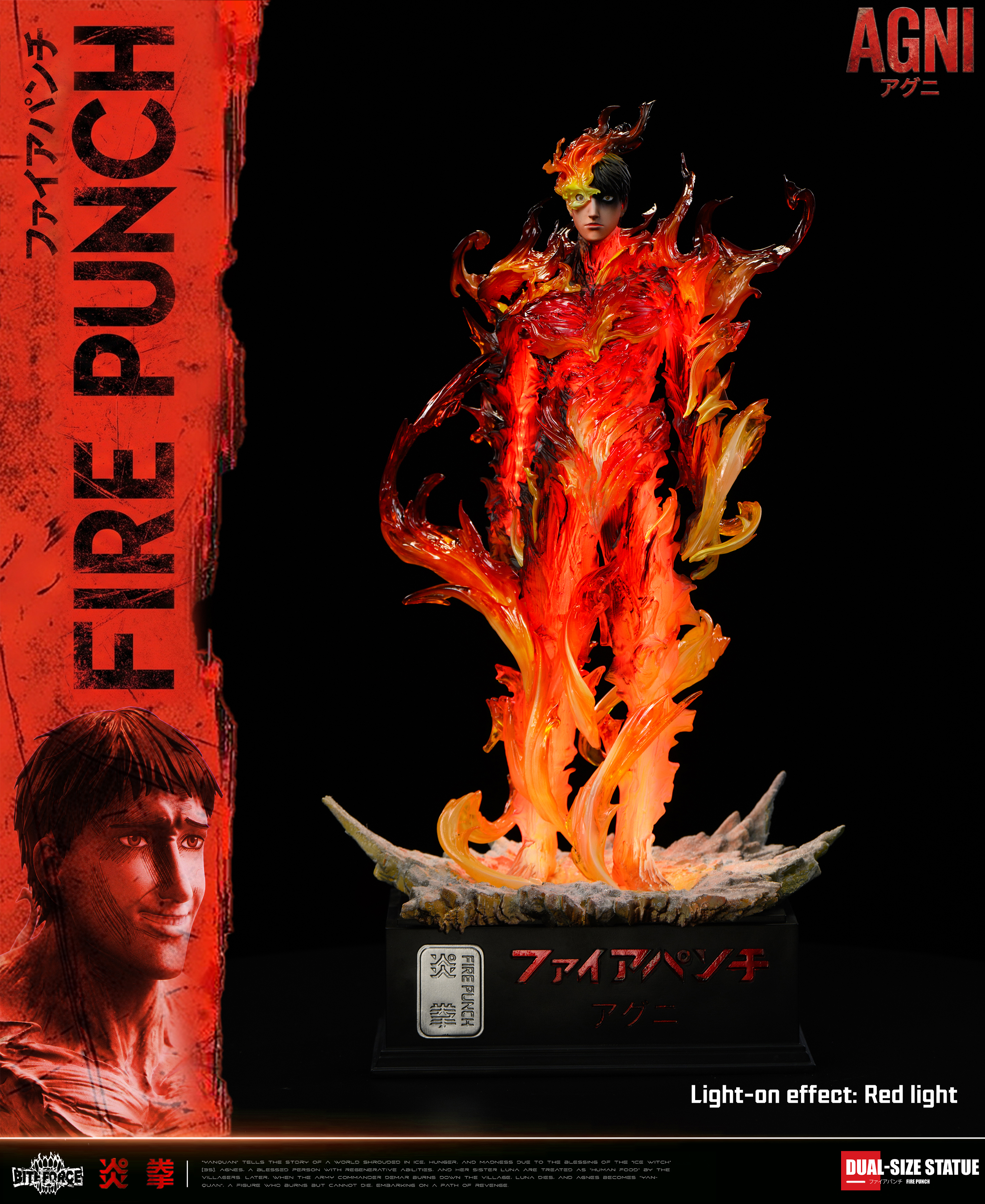 【Pre-sale】1/6 and 1/4 Scale Agni-Fire Punch-BiteForce Studio
