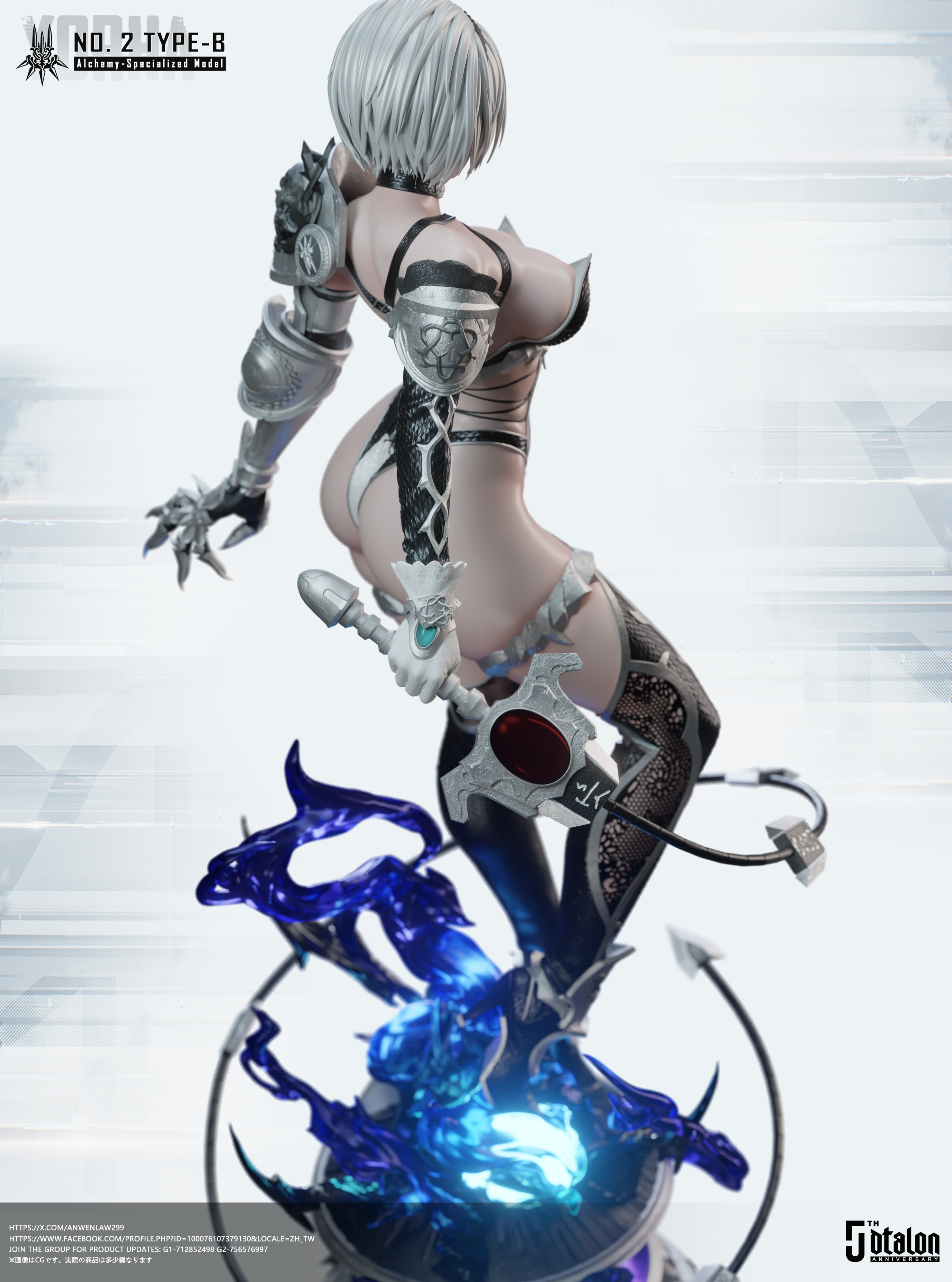 【Pre-sale】1/4 Scale NieR 2B-NieR:Automata-Dtalon Production Studio