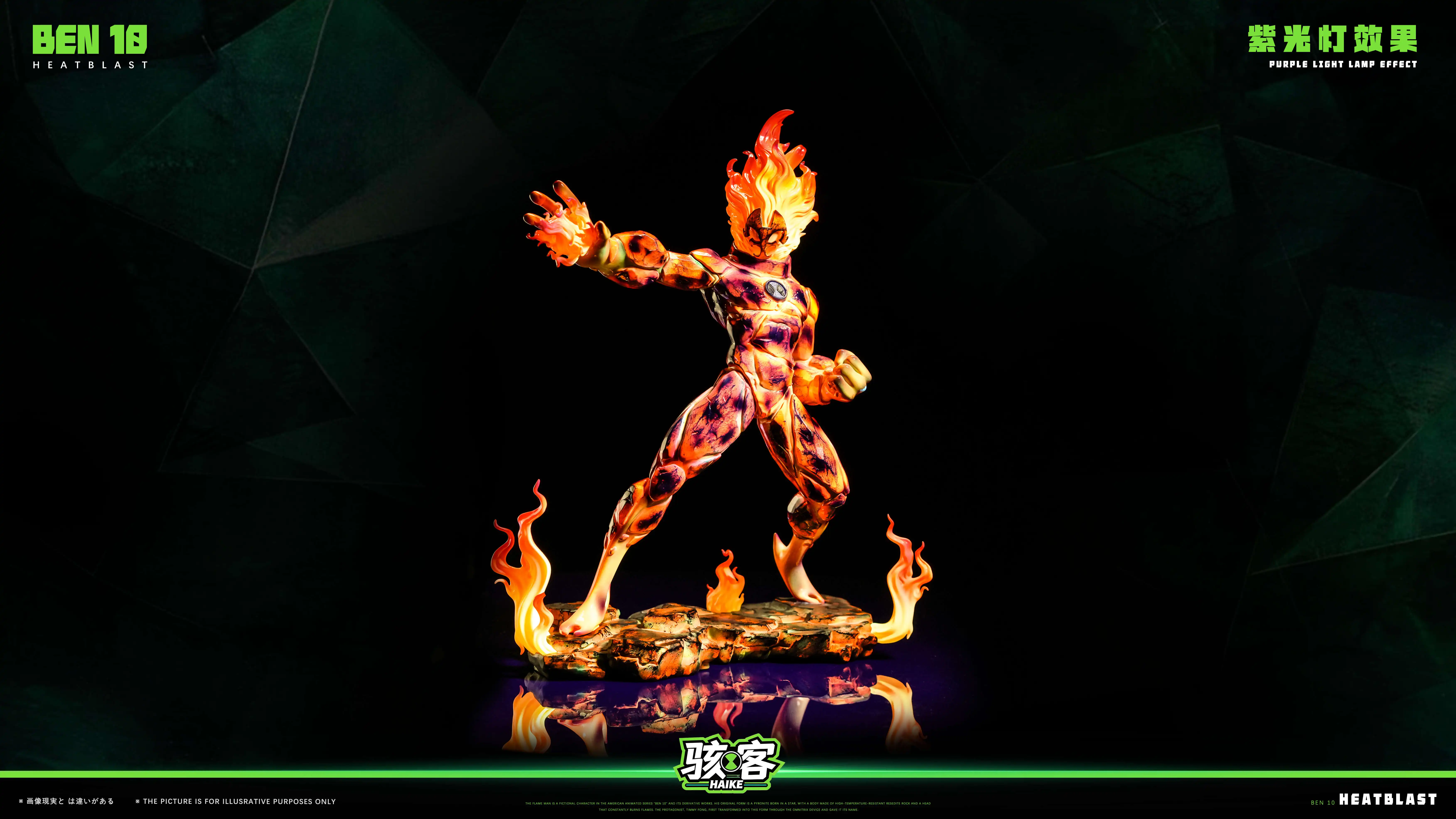 【Pre-sale】Heatblast and Diamondhead-Ben 10-Haike Studio