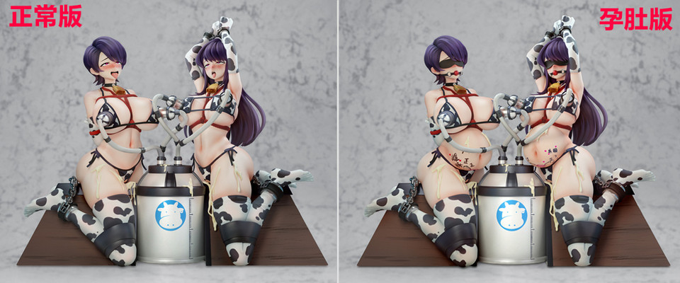 【Pre-sale】1/6 Scale Cow Bikini Komi Shouko and Komi Shuuko-Komi-san wa, Komyushou desu.-Meat Studio