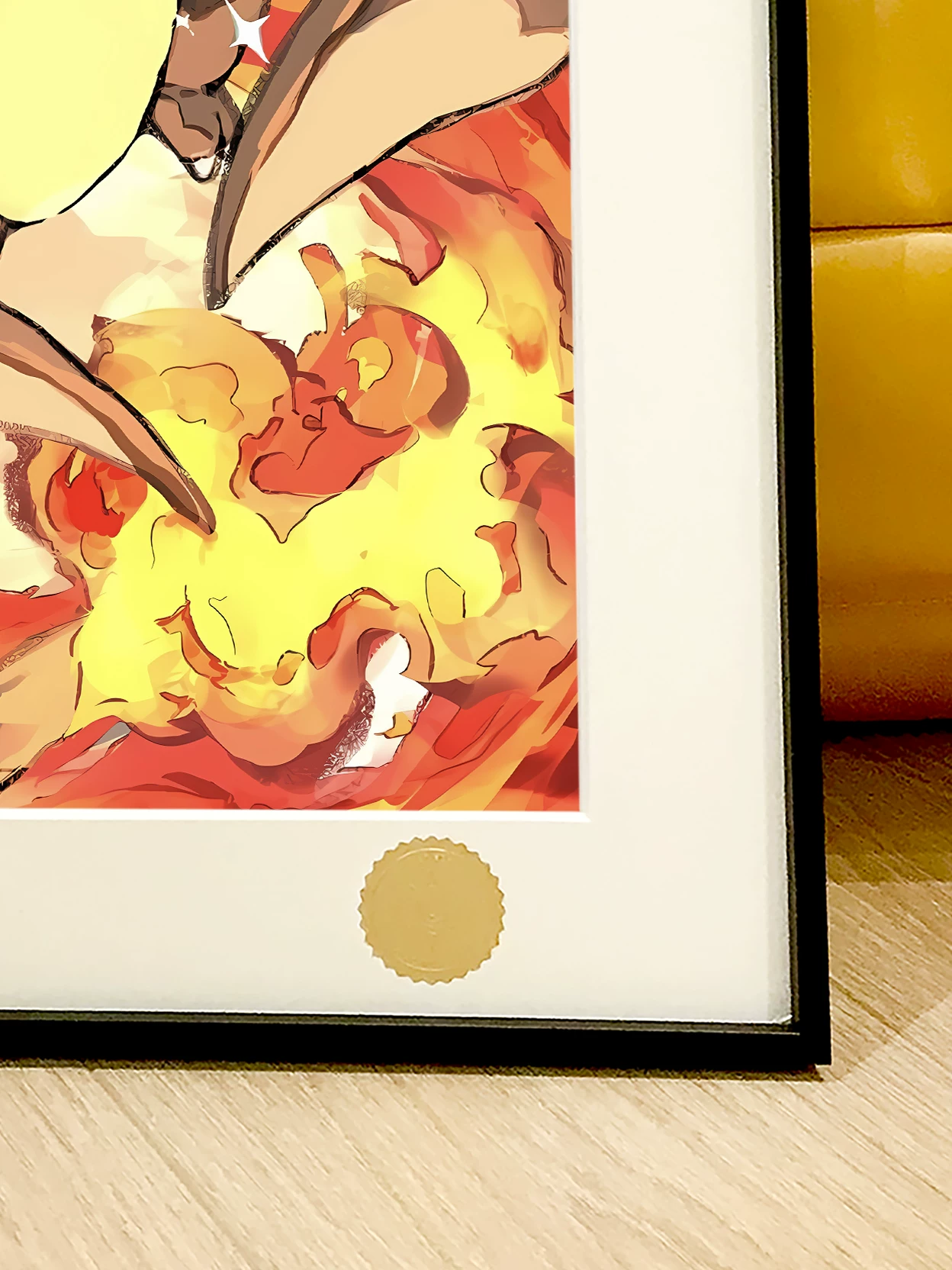 【Pre-sale】Decorative Painting of Shiny Charizard-Pokemon-XingKong Studio