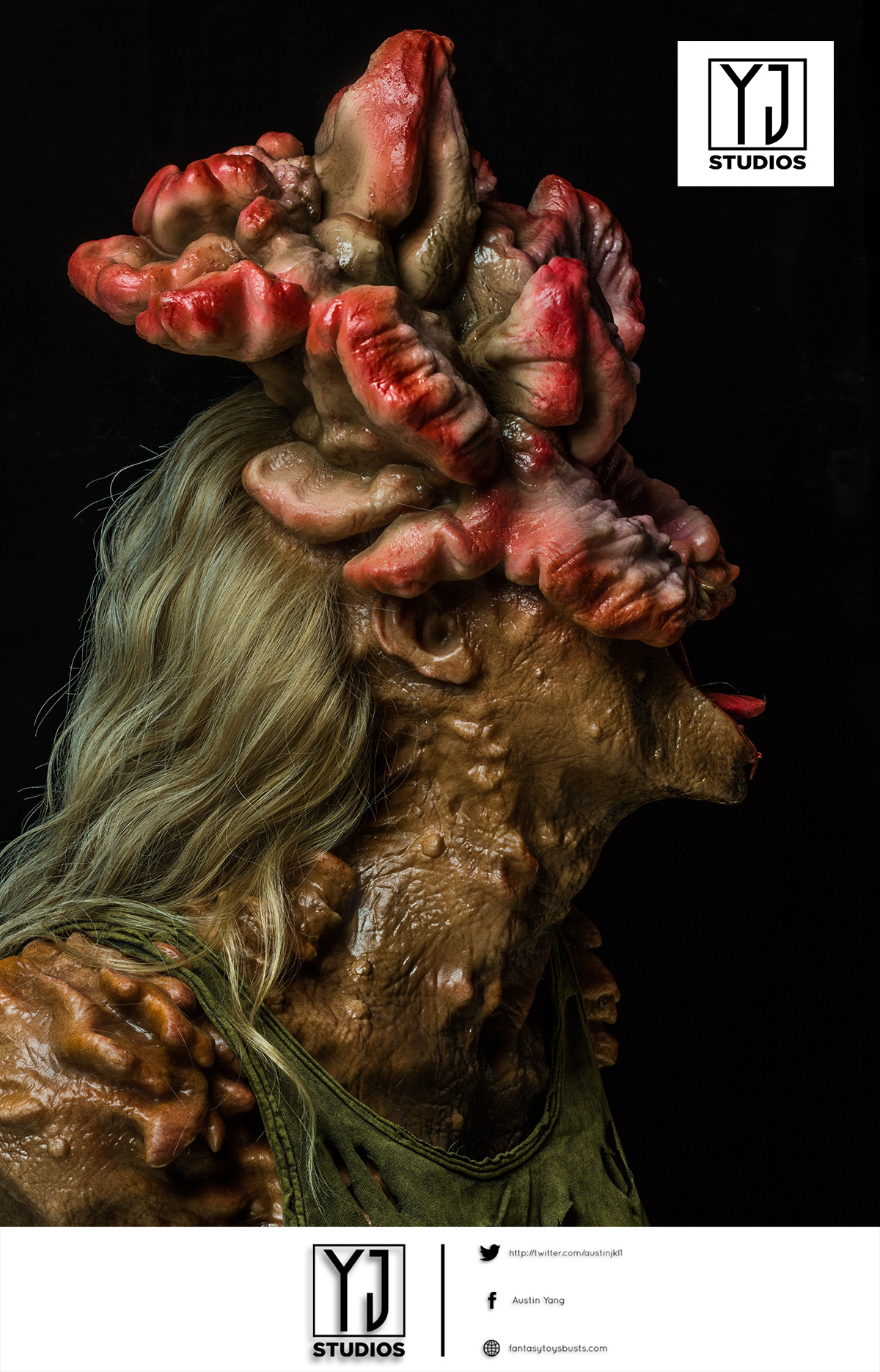 【Pre-sale】1/1 Scale Bust of Infected-YJ Studio