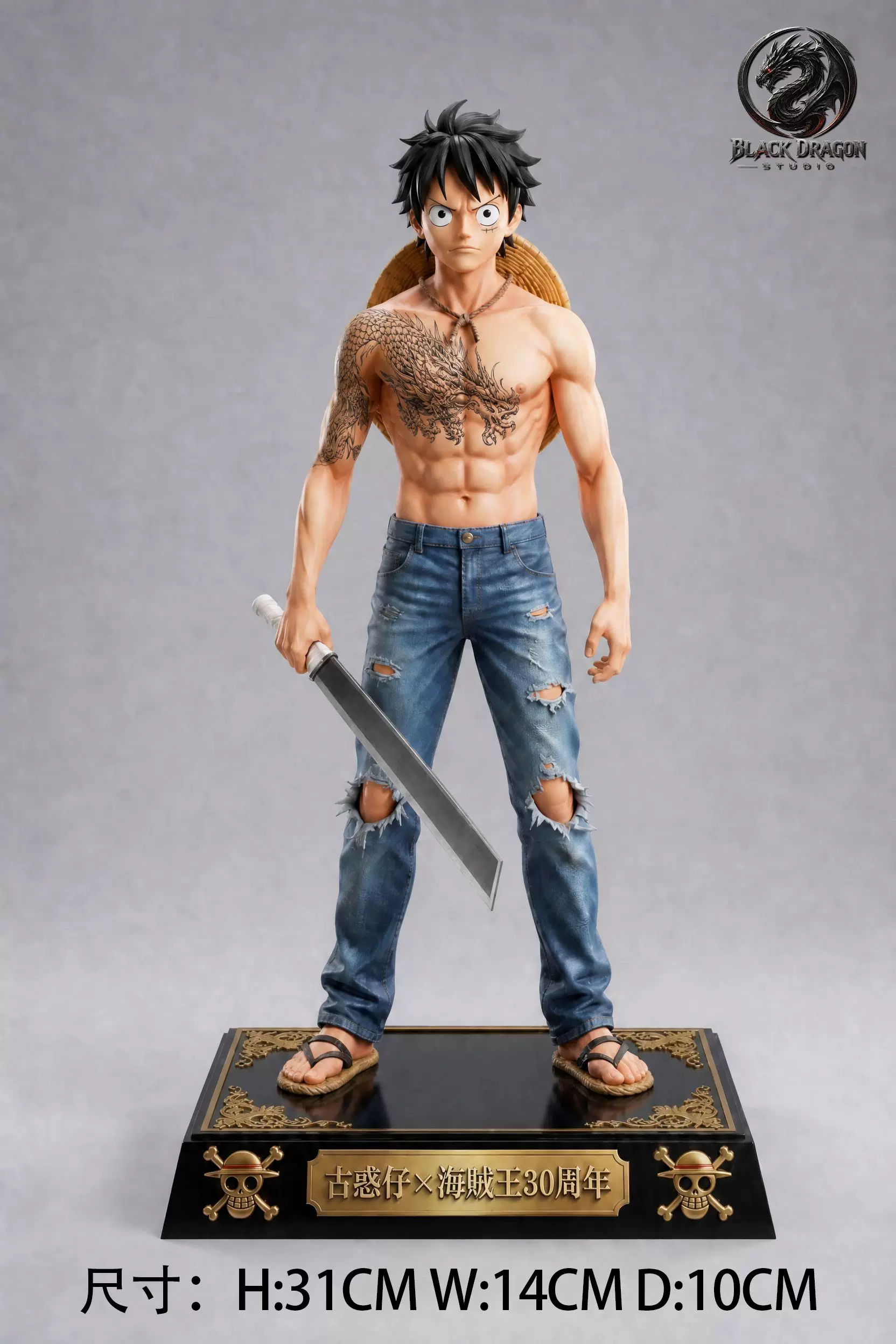 【Pre-sale】1/6 Scale Law, Zoro, Luffy, Sanji and Ace-One Piece-Black Dragon Studio