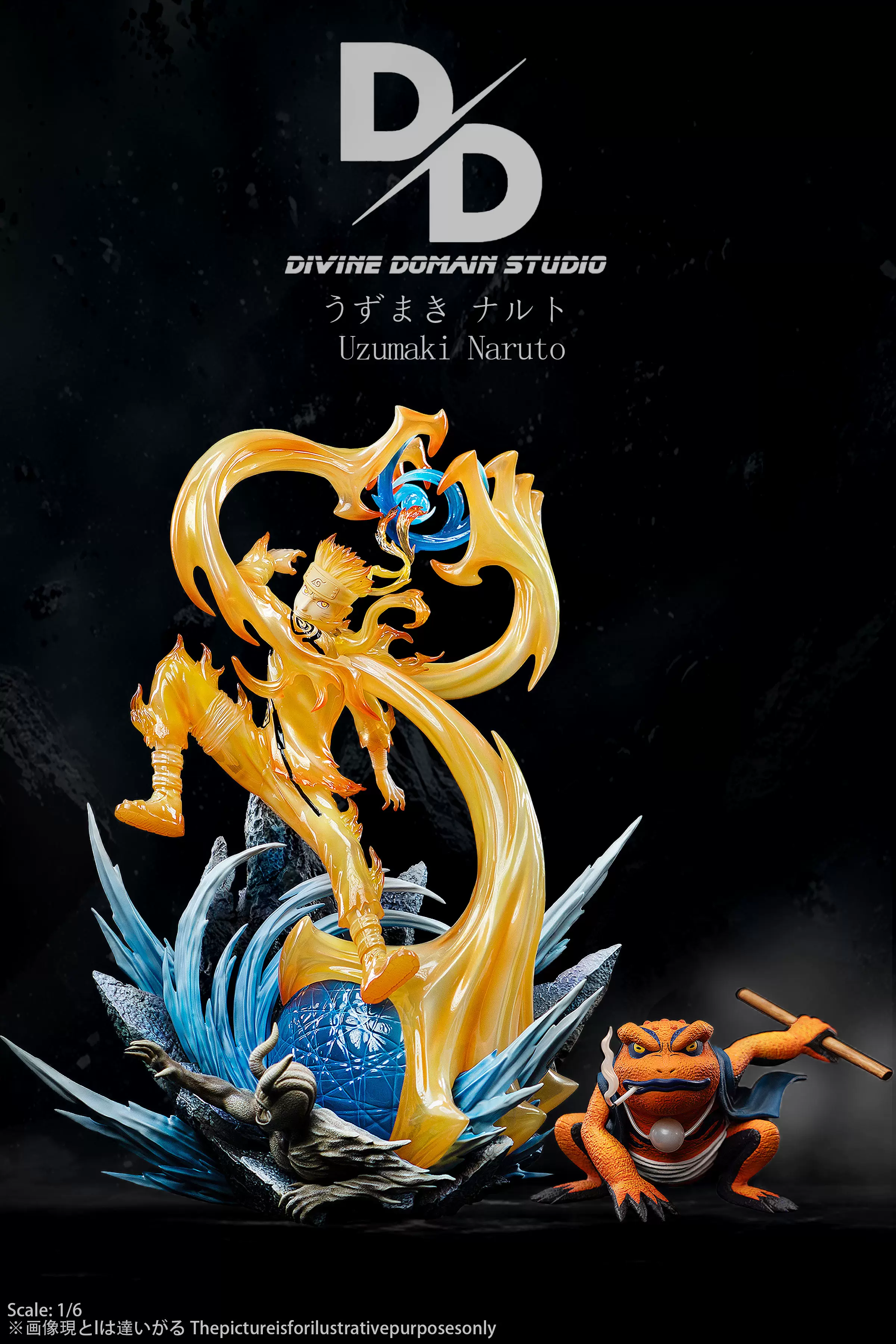【Pre-sale】1/6 Scale Uzumaki Naruto-Naruto-DIVINE DOMAIN Studio